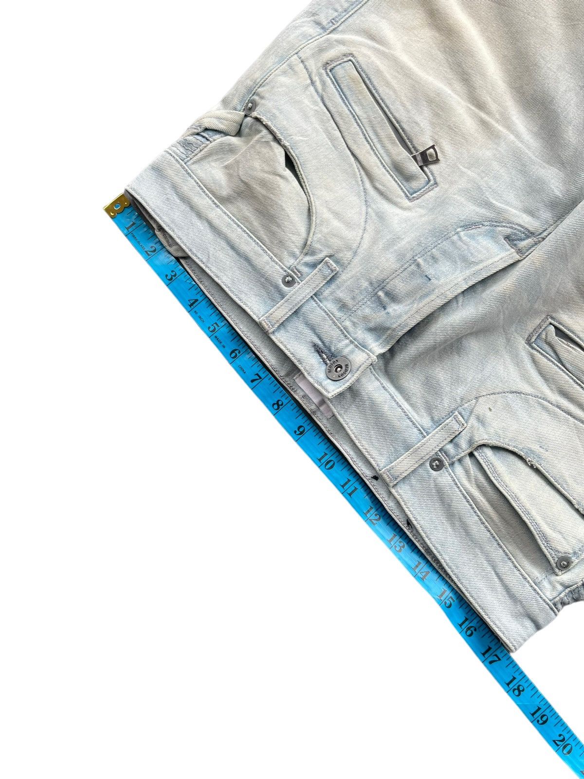 Hudson Hudson Skinny Biker Faded & Distresed Size US 34 / EU 50 - 20 Thumbnail