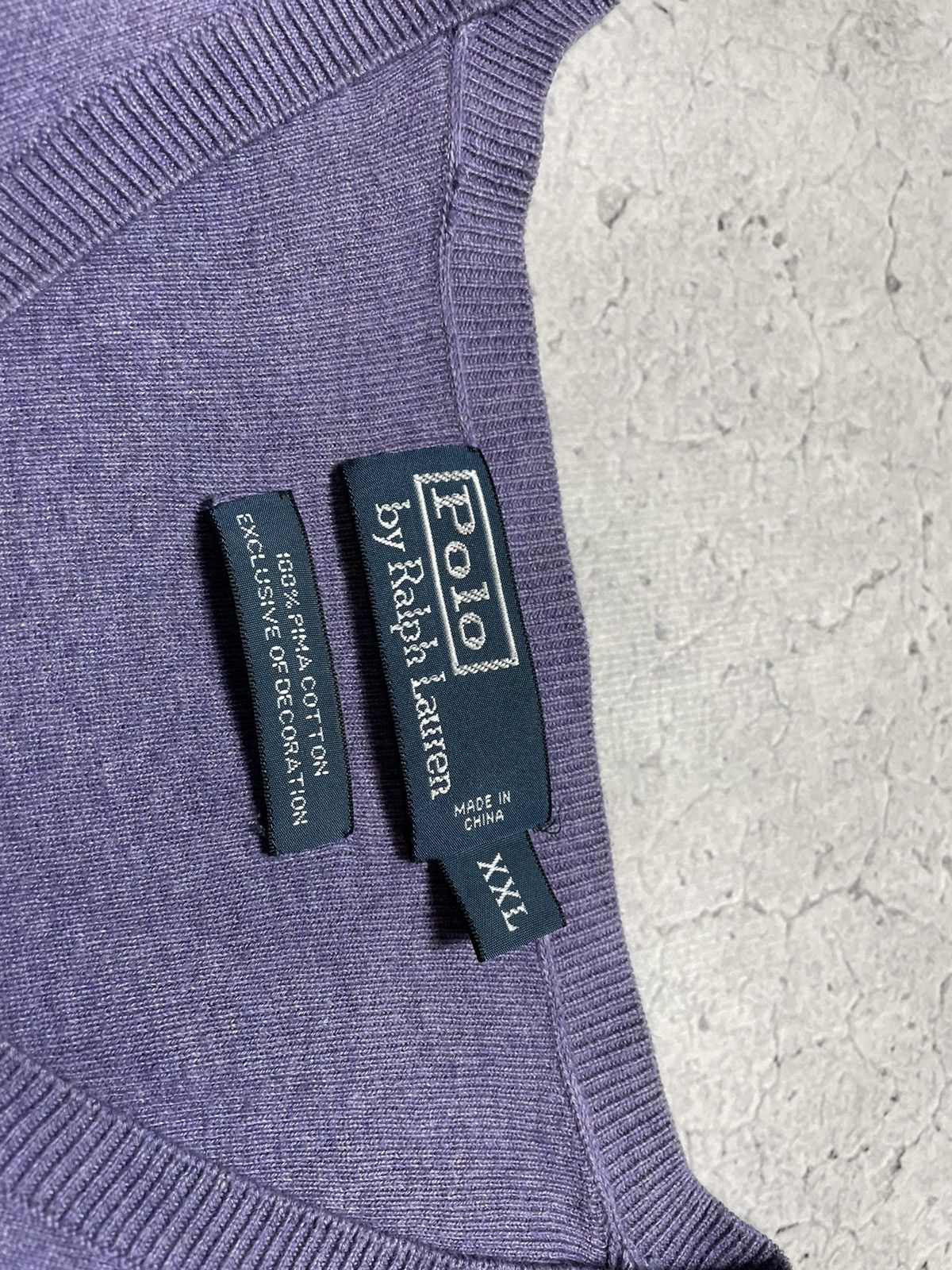 Polo Ralph Lauren × Vintage Vintage 90s Sweater Pullover Polo Ralph Lauren Y2K PRL Size US XXL / EU 58 / 5 - 8 Thumbnail
