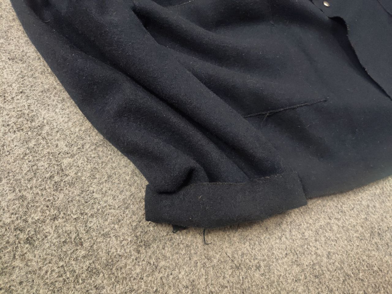 YMC YMC You Must Create Design Navy Thin wool overshot jacket Size US XL / EU 56 / 4 - 6 Thumbnail