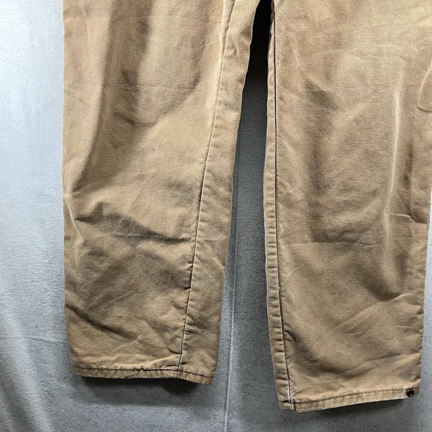 Walls VINTAGE Walls Blizzard Pruf Pants Mens 34x28 Canvas Insulated 3M Thinsulate Brown 5-Pocket Workwear Casual 80s Grunge USA Mens Size US 34 / EU 50 - 7 Thumbnail