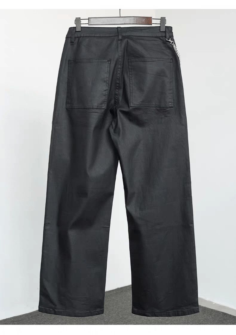 Jean zx wax coated louisvuitton undercover style hiphop jeans Size US 32 / EU 48 - 7 Thumbnail