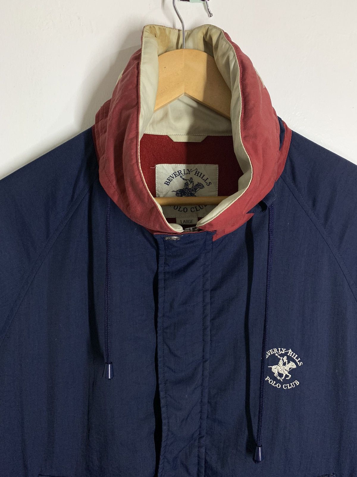 Beverly Hills Polo Club × Vintage 🔥 Vintage Beverly Hills Polo Club Fullzip Jacket Size US L / EU 52-54 / 3 - 2 Thumbnail