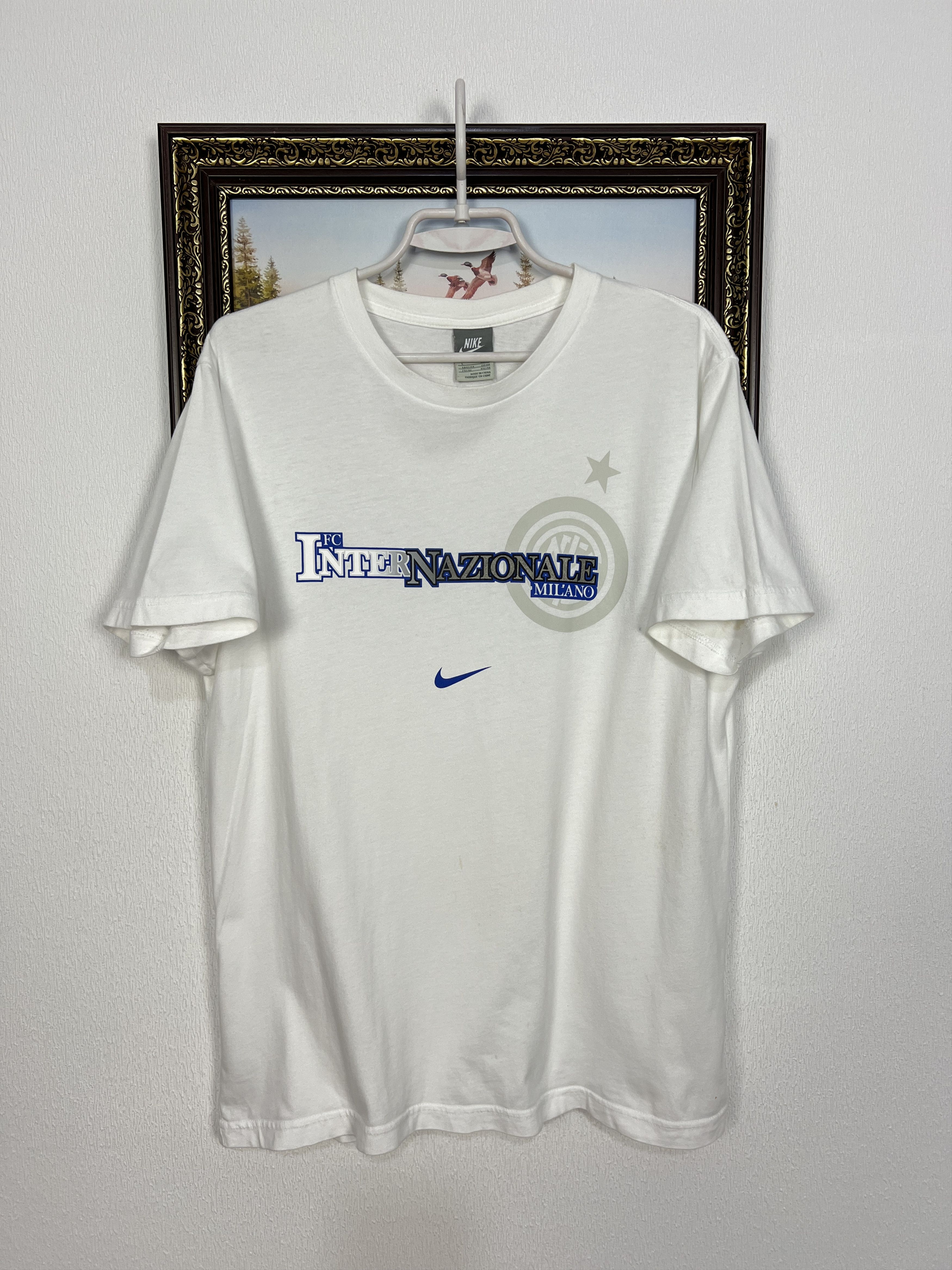 Nike Vintage Inter Milan Football Shirt Maglia Soccer Jersey Size US L / EU 52-54 / 3 - 1 Thumbnail