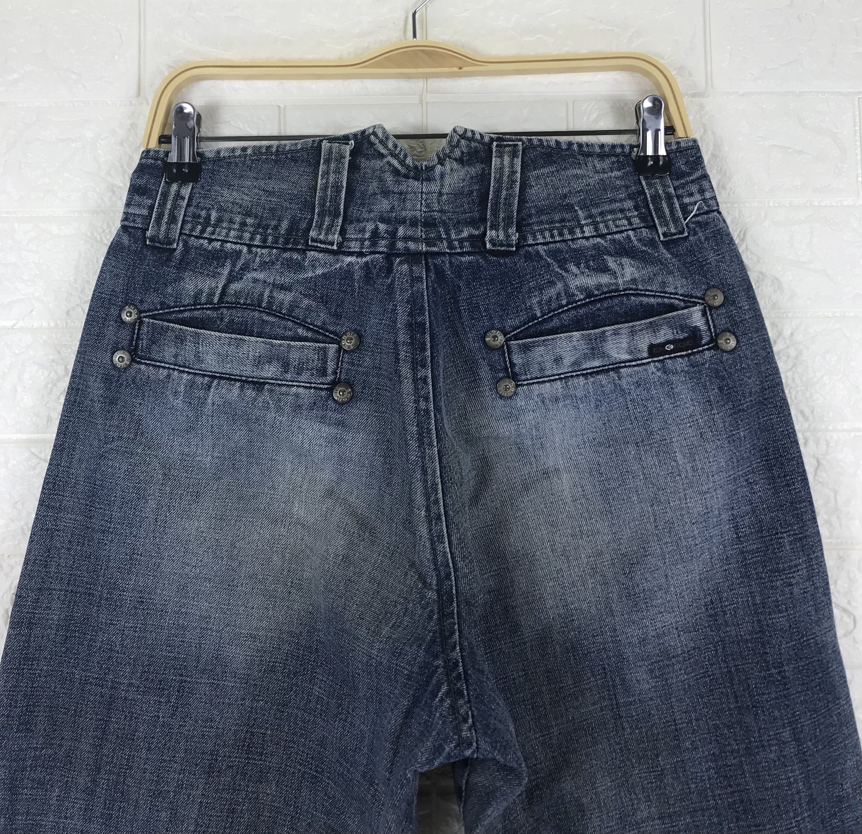 Energie Energie x Sixty Baggy Jeans Wide Leg Denim Size US 30 / EU 46 - 6 Thumbnail
