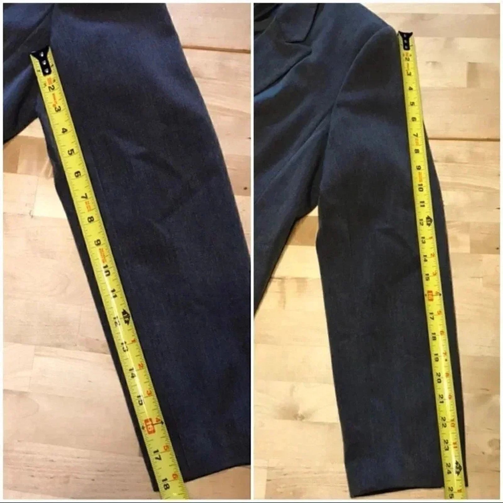Apt. 9 Apt. 9 Grey Blazer Suit Jacket Stretch Office Size XL / US 12-14 / IT 48-50 - 8 Thumbnail