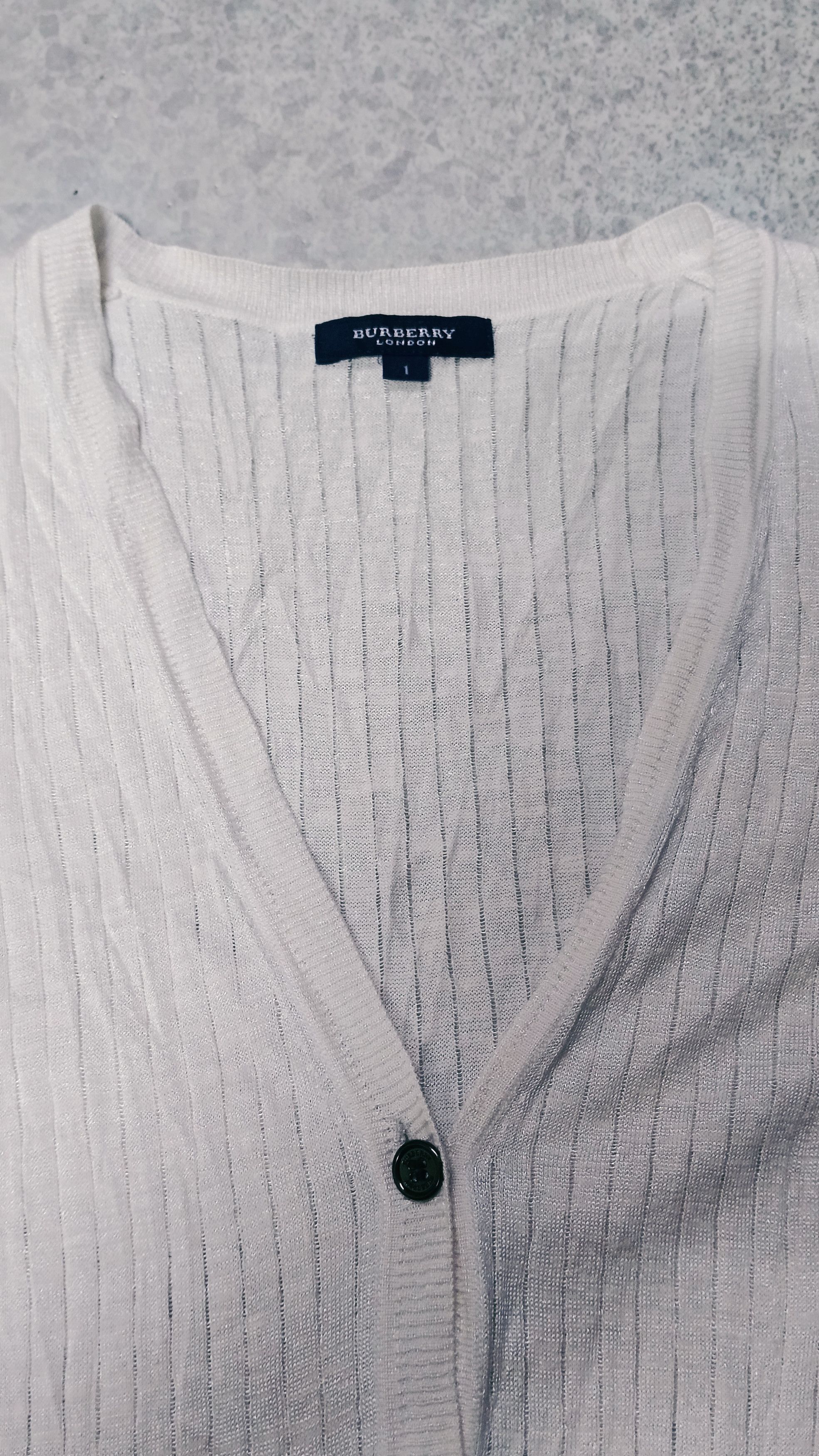 Burberry Burberry Button Up Cardigan Size S / US 4 / IT 40 - 3 Thumbnail