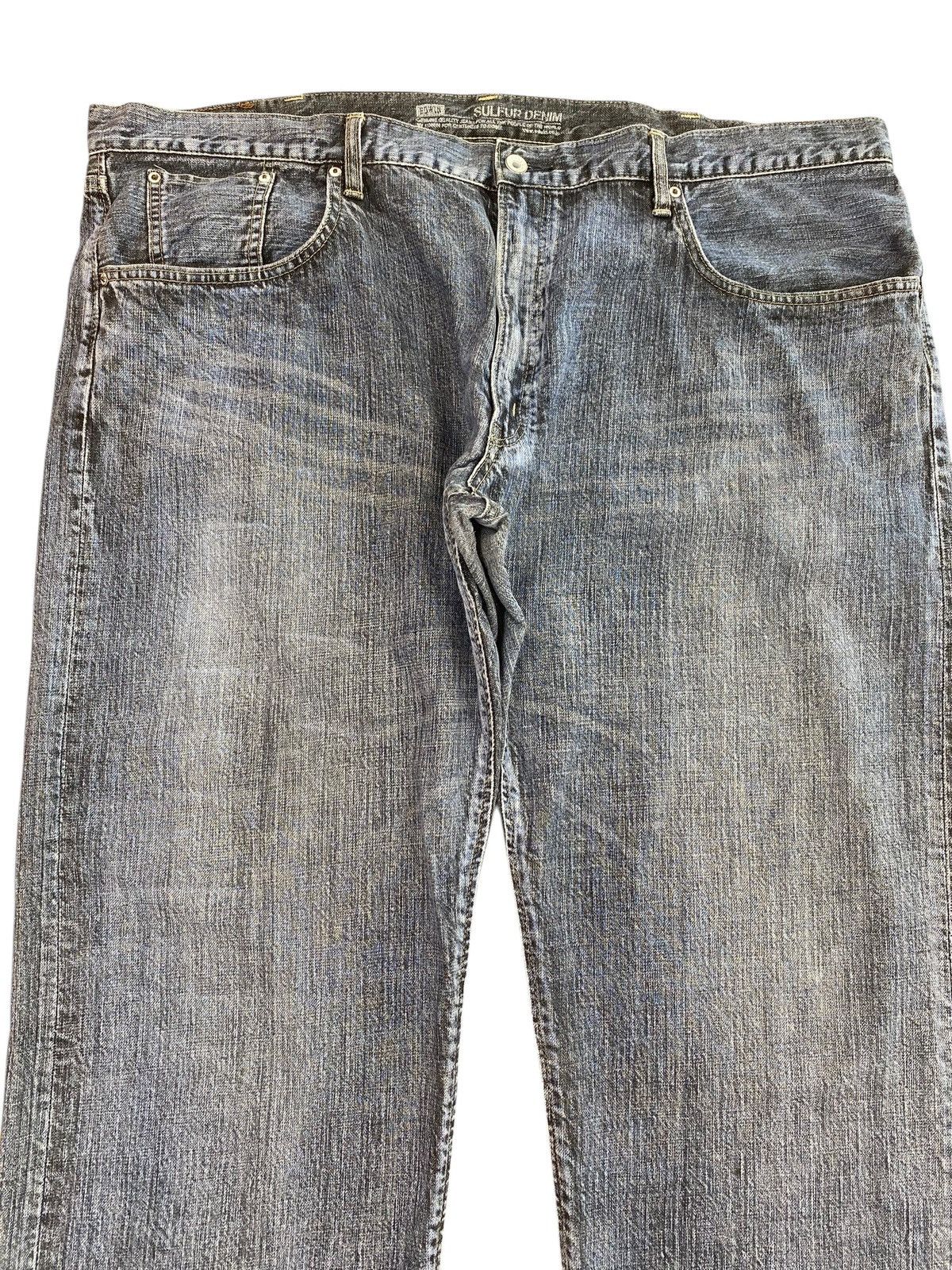 Edwin Edwin Vintage Faded Acid Blue Wash Style Straight Jeans Size US 44 / EU 60 - 2 Thumbnail