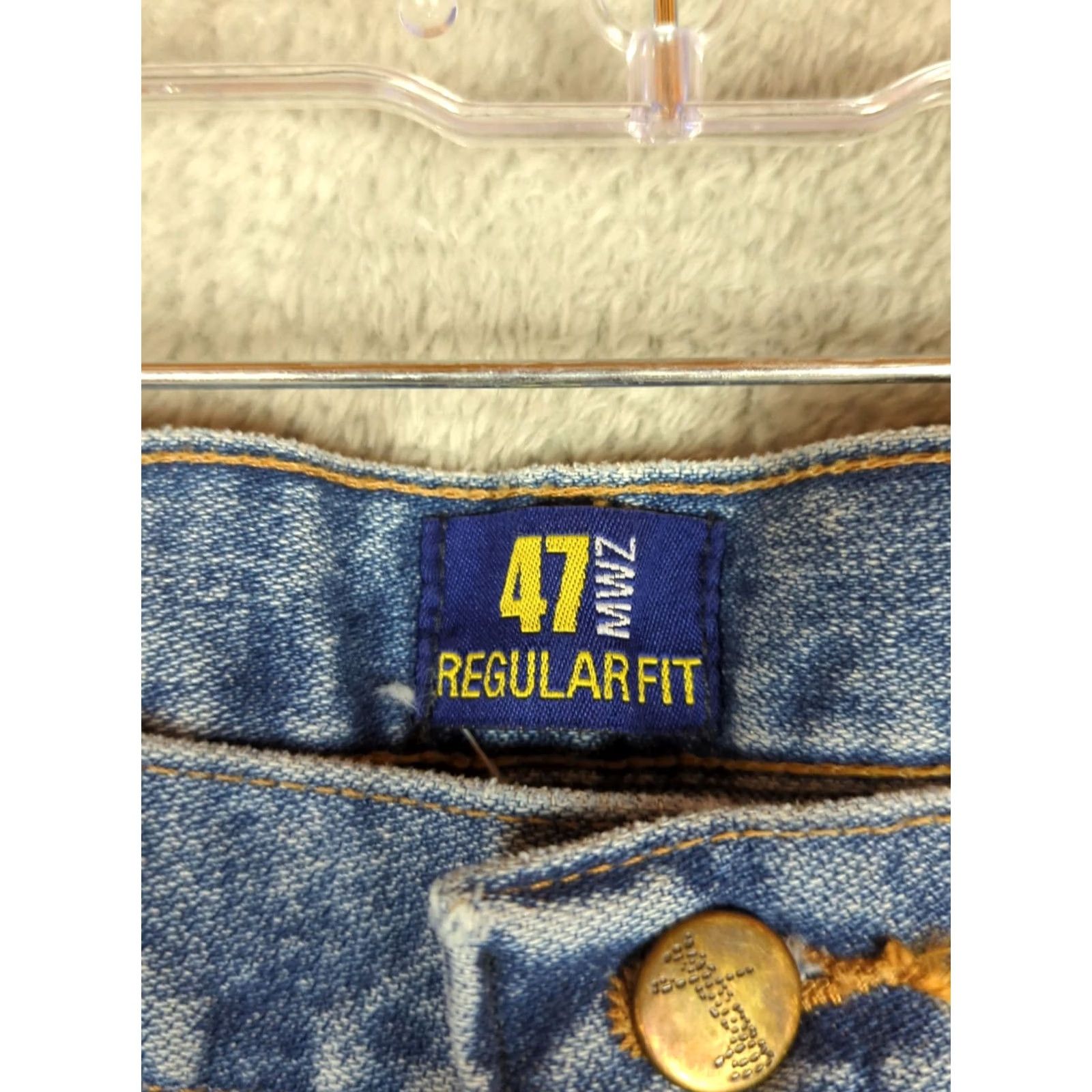 Wrangler VINTAGE Wrangler Cowboy Cut Premium Performance Blue Jeans 47 MWZ Regular Fit 36x36 Size US 36 / EU 52 - 2 Thumbnail