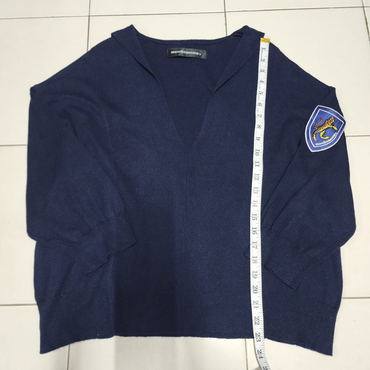 mercibeaucoup Mercibeaucoup v-neck knitwear Size XL / US 12-14 / IT 48-50 - 12 Thumbnail