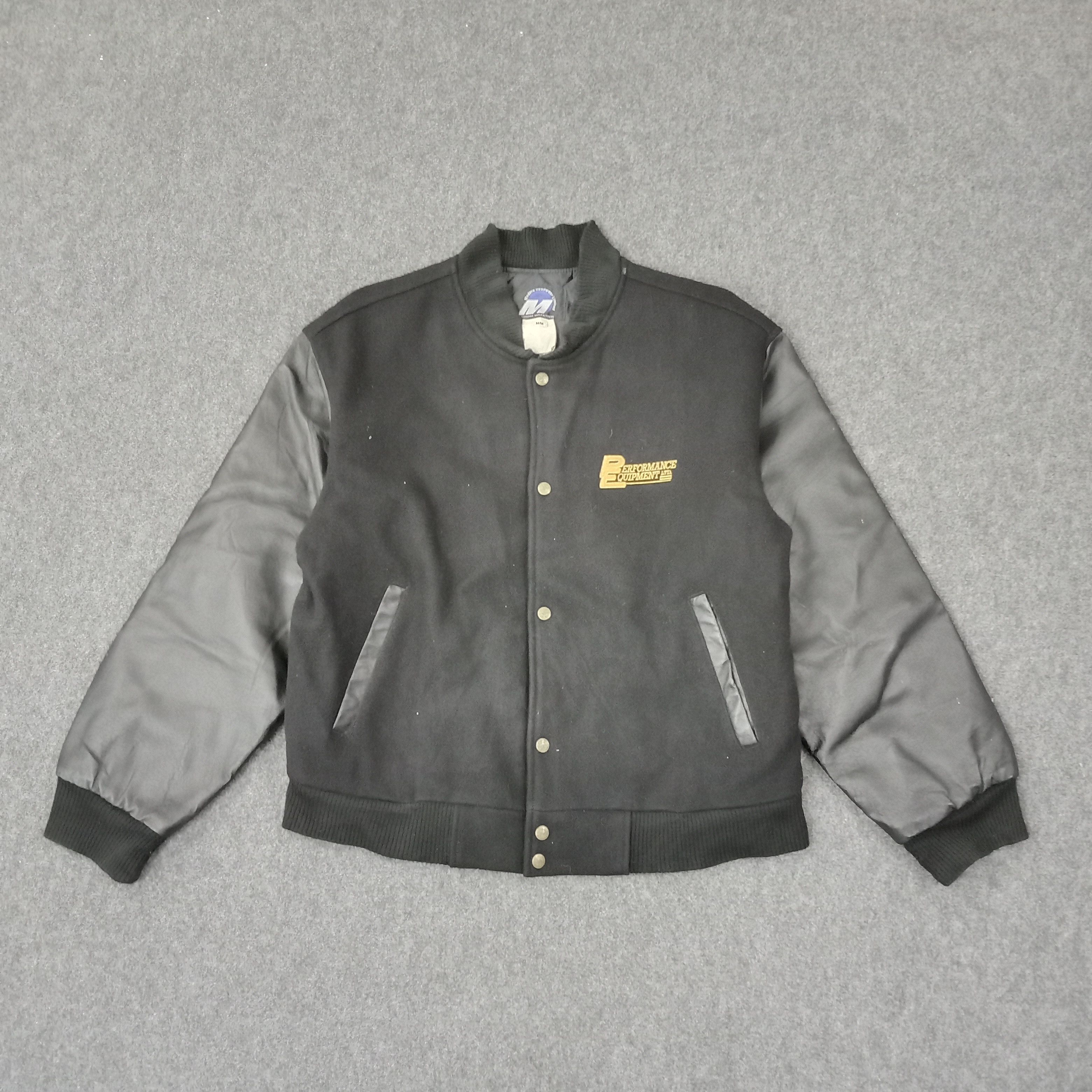 Japanese Brand Volvo Performance Equipment Racing Varsity Jacket C256N6 Size US L / EU 52-54 / 3 - 3 Thumbnail