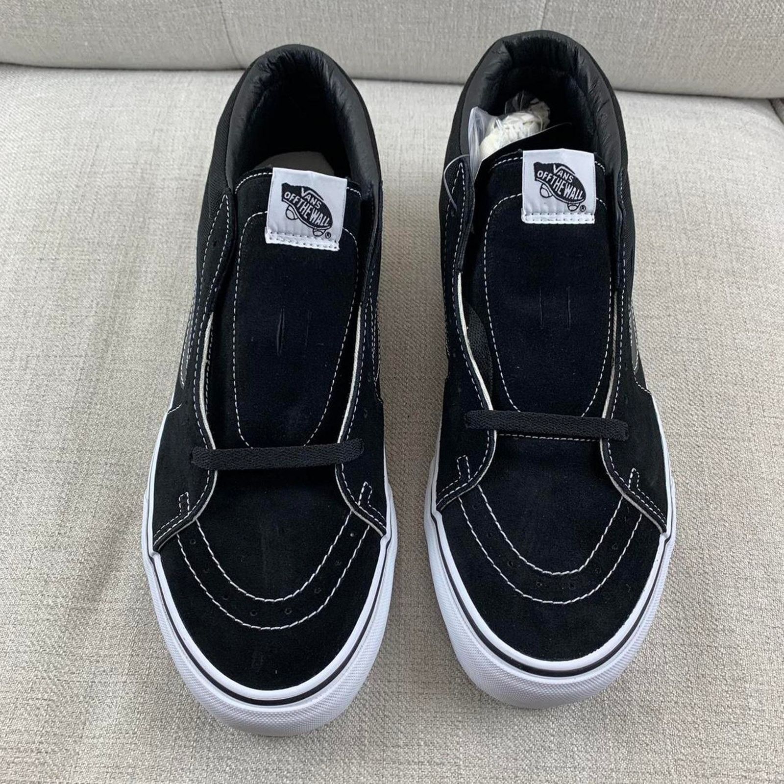 JJJJound × Vans JJJJound x Vans Sk8-Mid Black Men 10 Size US 10 / EU 43 - 3 Thumbnail