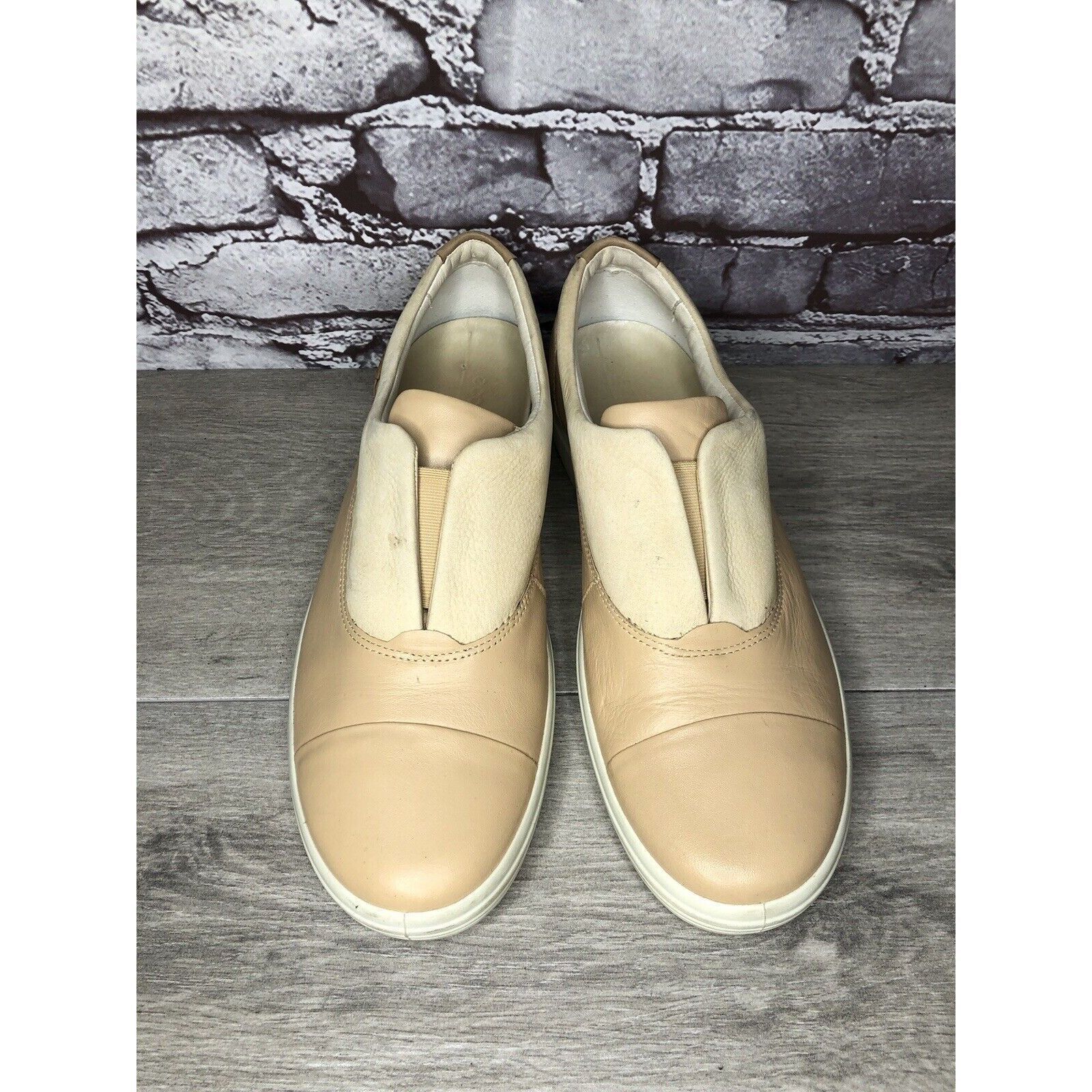 Ecco ECCO Soft 7 2.0 Pink Leather Casual Slip On Comfort Sneakers Size US 11 / IT 41 - 1 Thumbnail