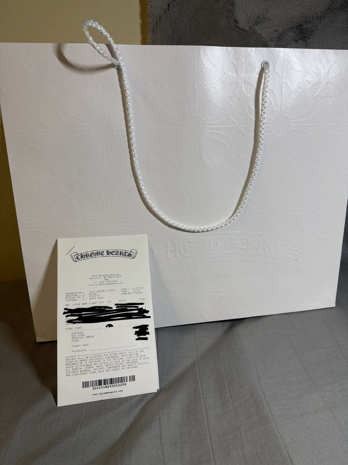 Chrome Hearts Chrome hearts white monogram sweats LARGE Size US 36 / EU 52 - 15 Thumbnail