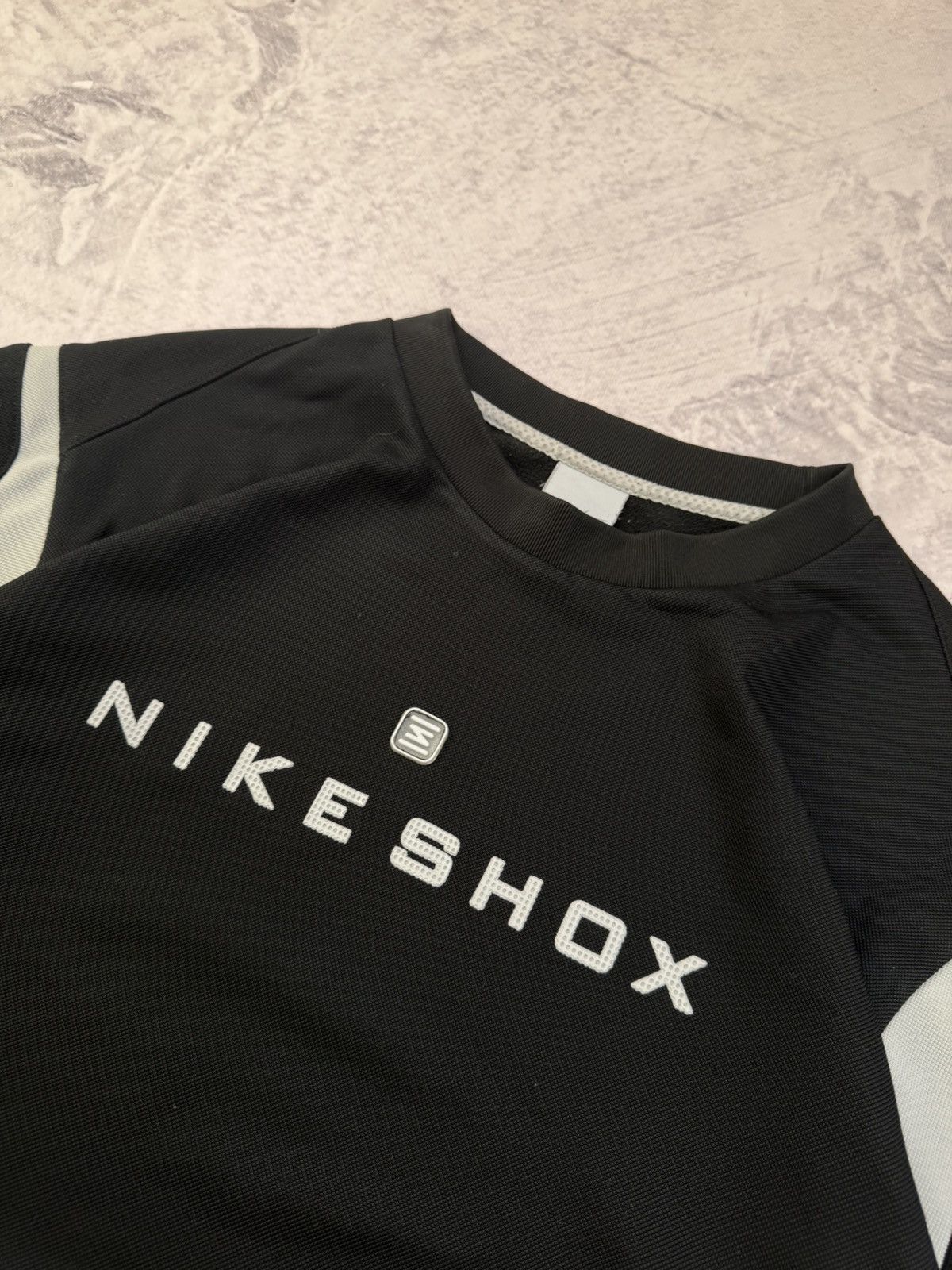 Nike × Vintage NIKE SHOX VINTAGE CENTER LOGO OVERSIZE BOXY SWEATSHIRT Size US L / EU 52-54 / 3 - 5 Thumbnail