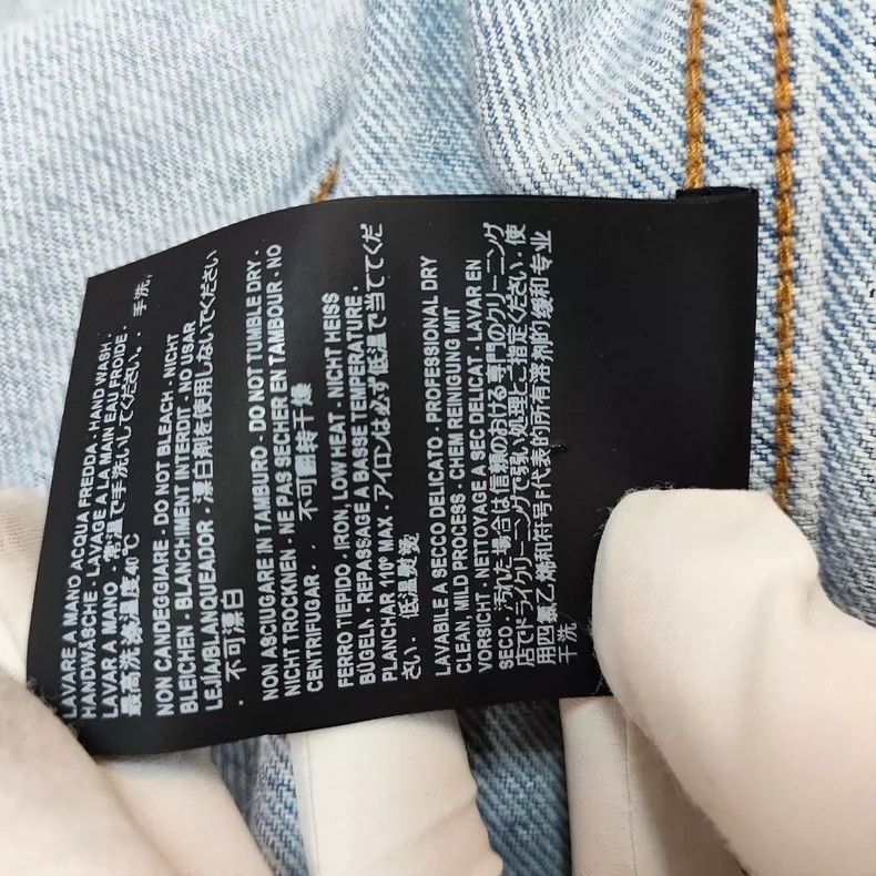 Balenciaga Balenciaga Denim Jacket Size 46 Blue Size US S / EU 44-46 / 1 - 9 Thumbnail