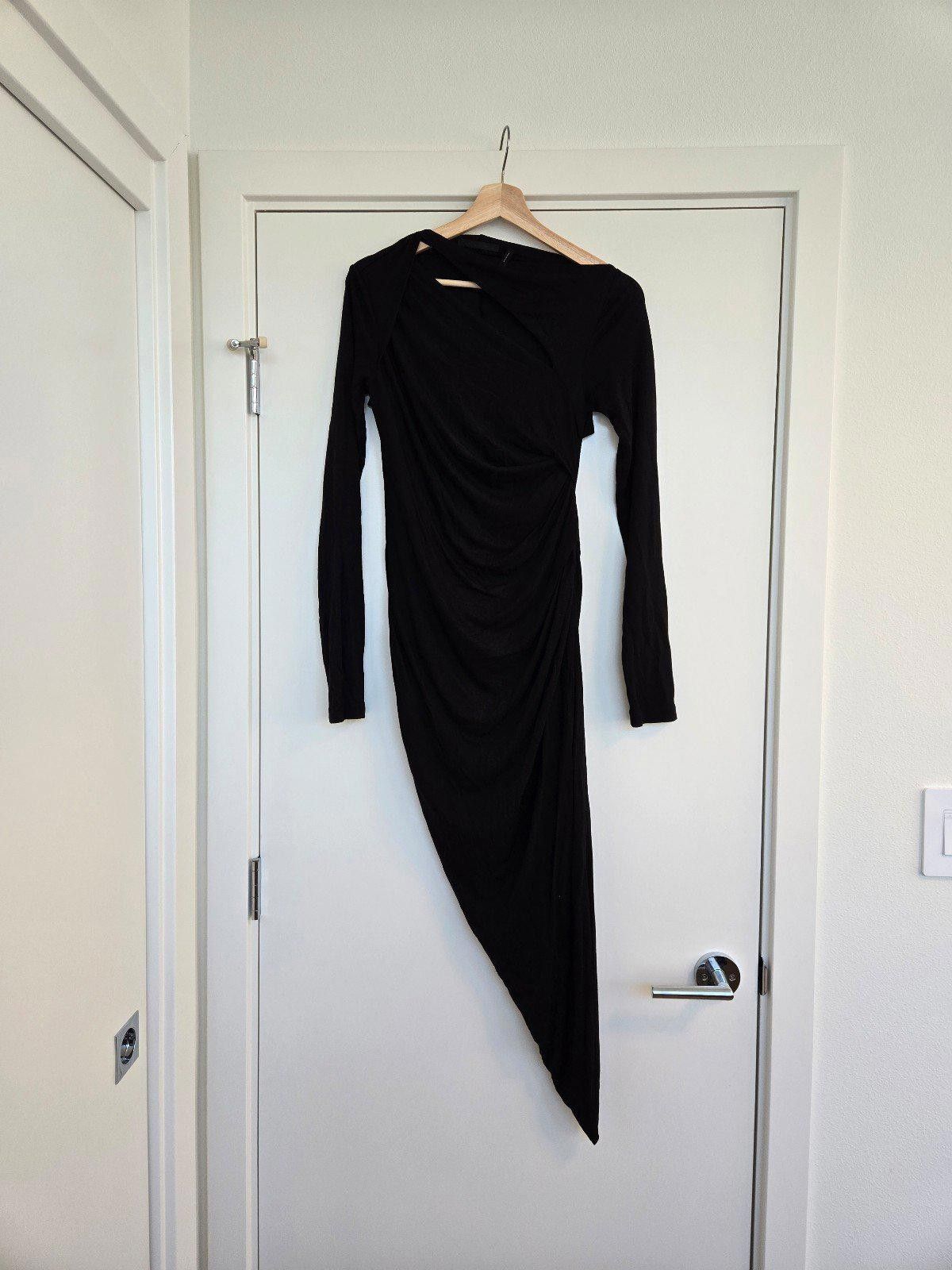 Helmut Lang Helmut Lang Asymetrical Scala Long Sleeve Cutout Dress Sz S Size S / US 4 / IT 40 - 2 Thumbnail