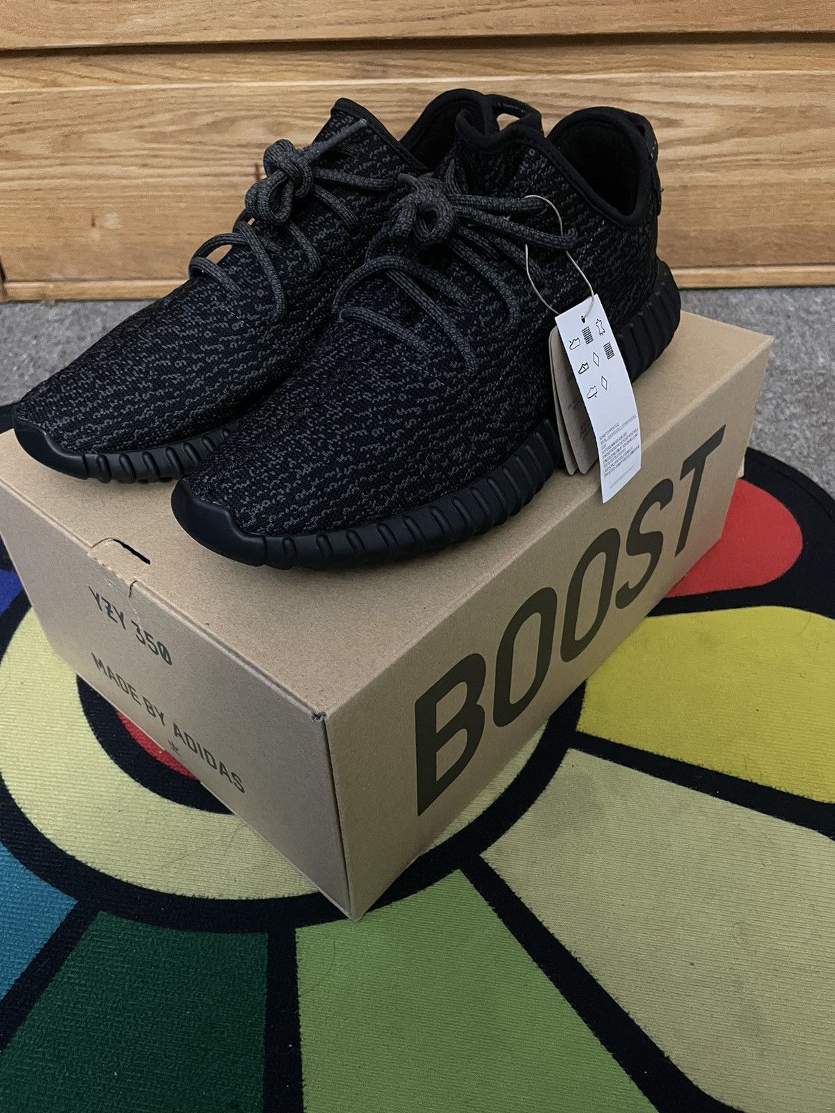 Yeezy YEEZY 350 V1 Pirate Black Size US 10 / EU 43 - 1 Thumbnail