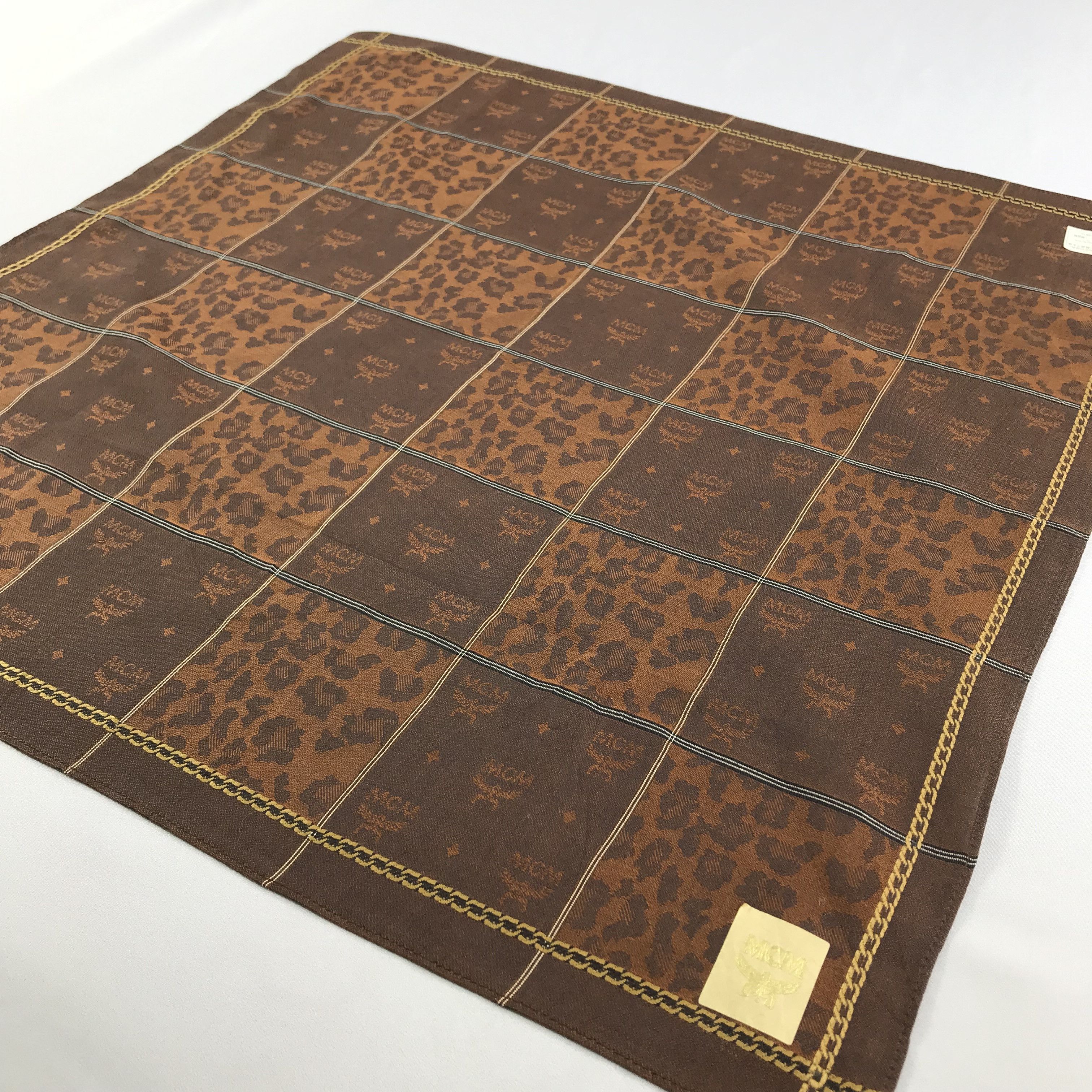 MCM × Vintage MCM Bandana / Handkerchief / Neckerchief - S2590 Size ONE SIZE - 2 Thumbnail
