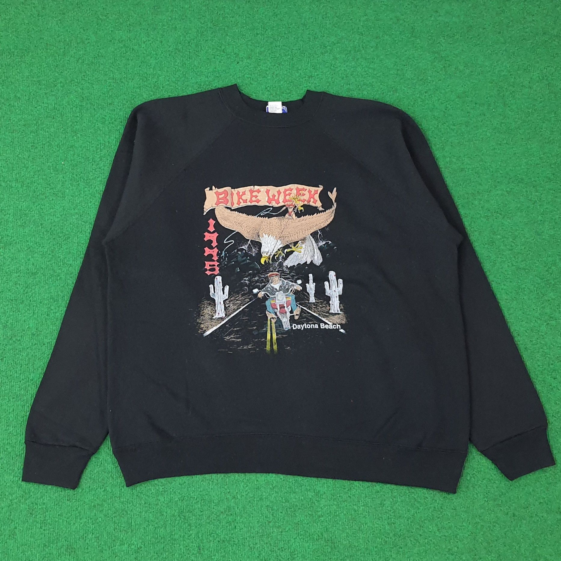 Daytona Vintage Daytona Bike Week 90s Sweatshirt C227N18 Size US L / EU 52-54 / 3 - 1 Thumbnail
