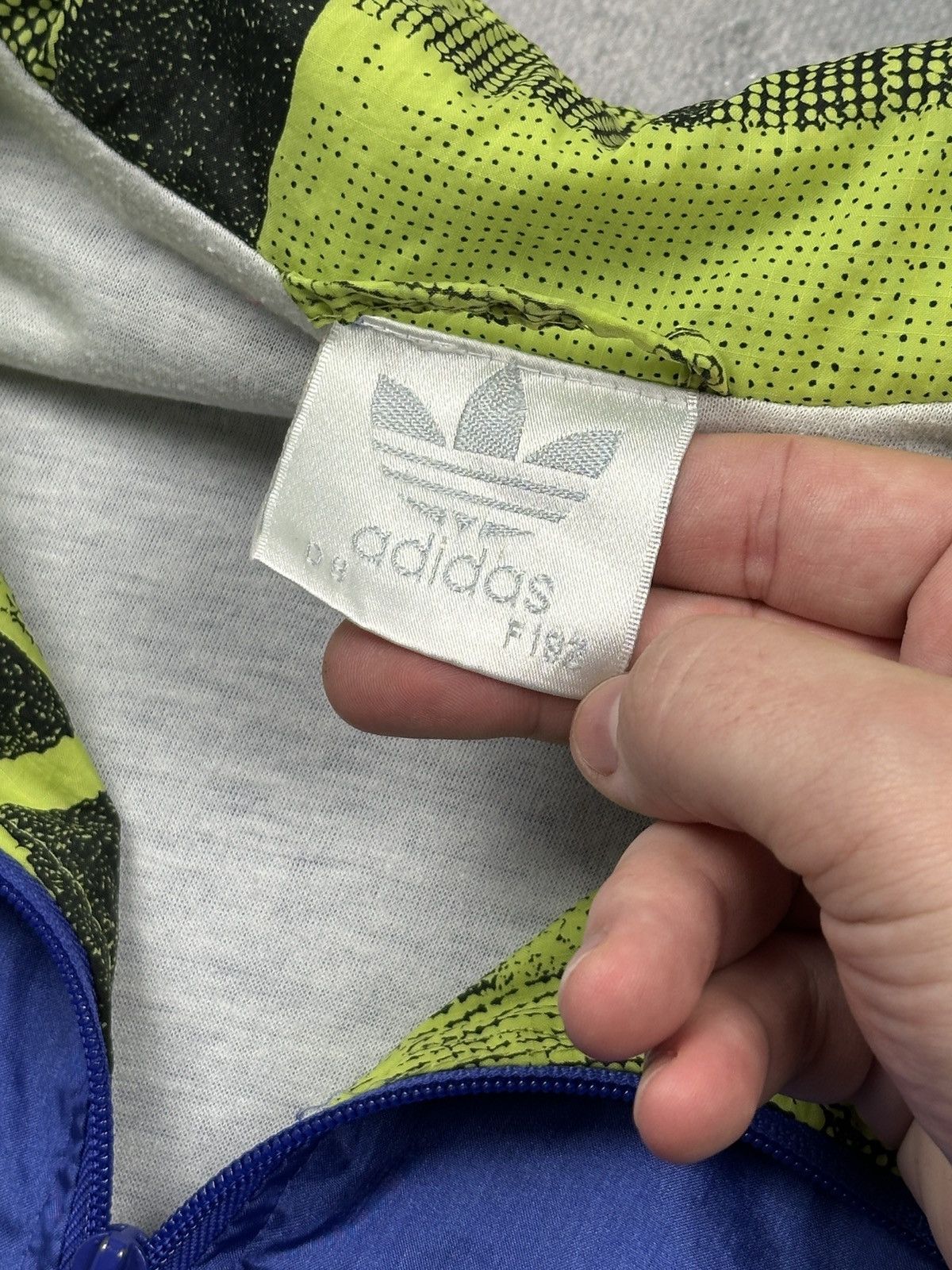 Adidas Vintage adidas Originals 90s Windbreaker Jacket Full-Zip 80s Size US XL / EU 56 / 4 - 5 Thumbnail