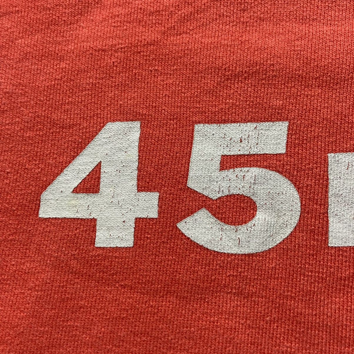 45rpm 🇯🇵VINTAGE 45 RPM SPELL OUT HOODIE SWEATER Size US M / EU 48-50 / 2 - 11 Thumbnail