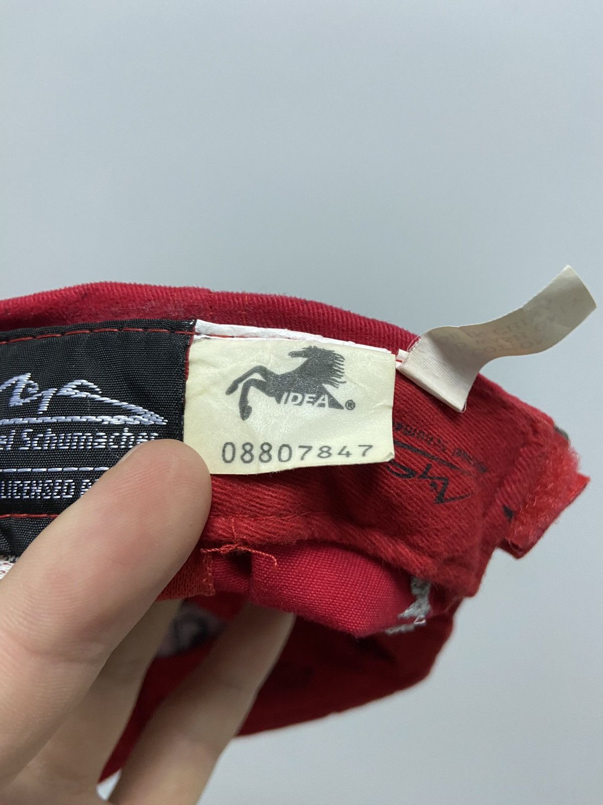 Ferrari × Vintage Ferrari Cap Vintage Michael Schumacher Racing Formula 1 Size ONE SIZE - 8 Thumbnail