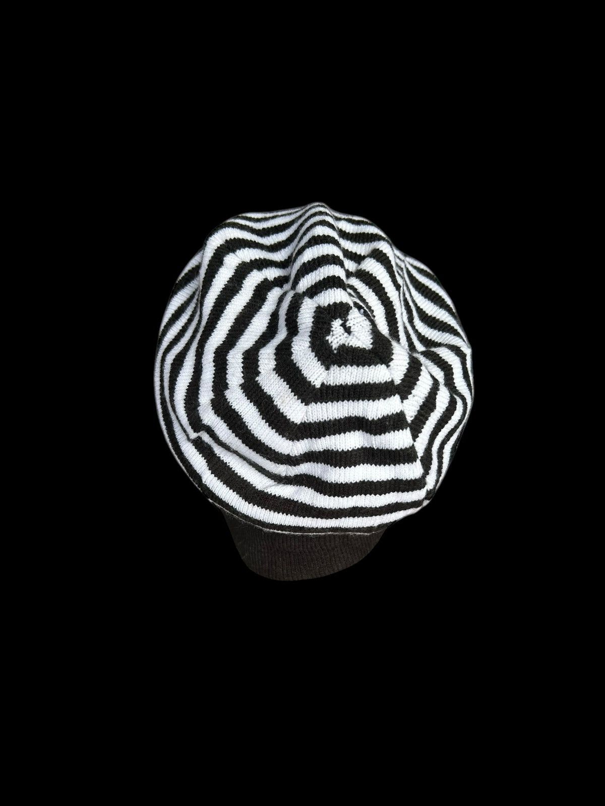 Japanese Brand × Kapital × Vintage Mickey Prison Stripe Beanie Hats Rare Size ONE SIZE - 6 Thumbnail