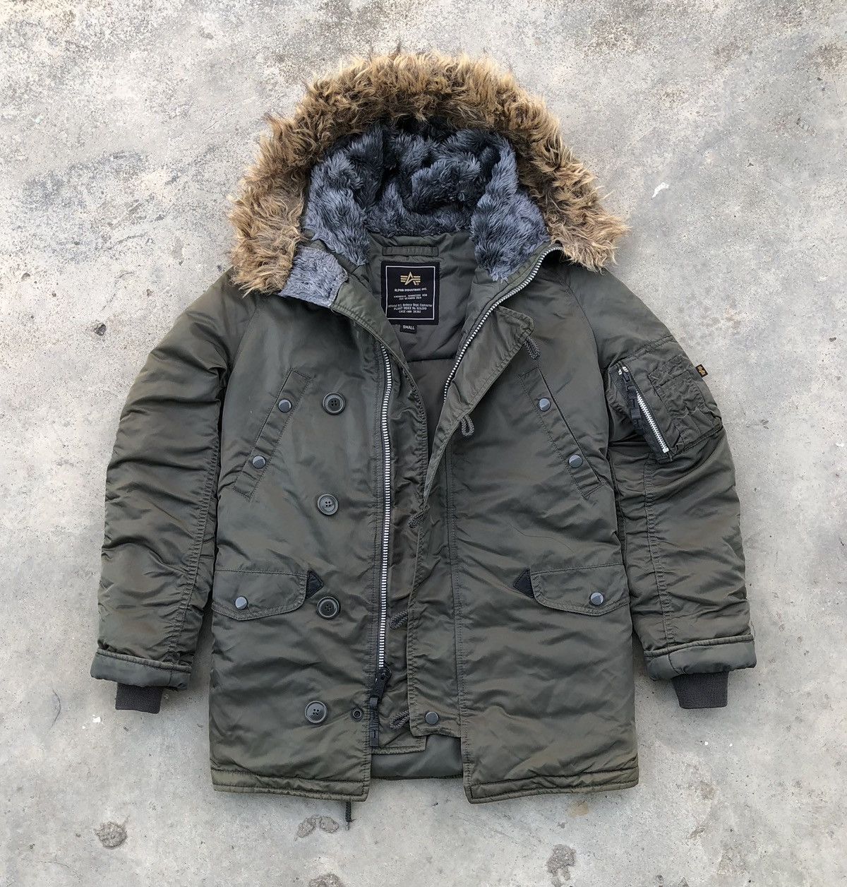 Alpha Industries VTG Alpha Industries Extreme Cold Weather Type N-3B Jacket Size US S / EU 44-46 / 1 - 1 Thumbnail