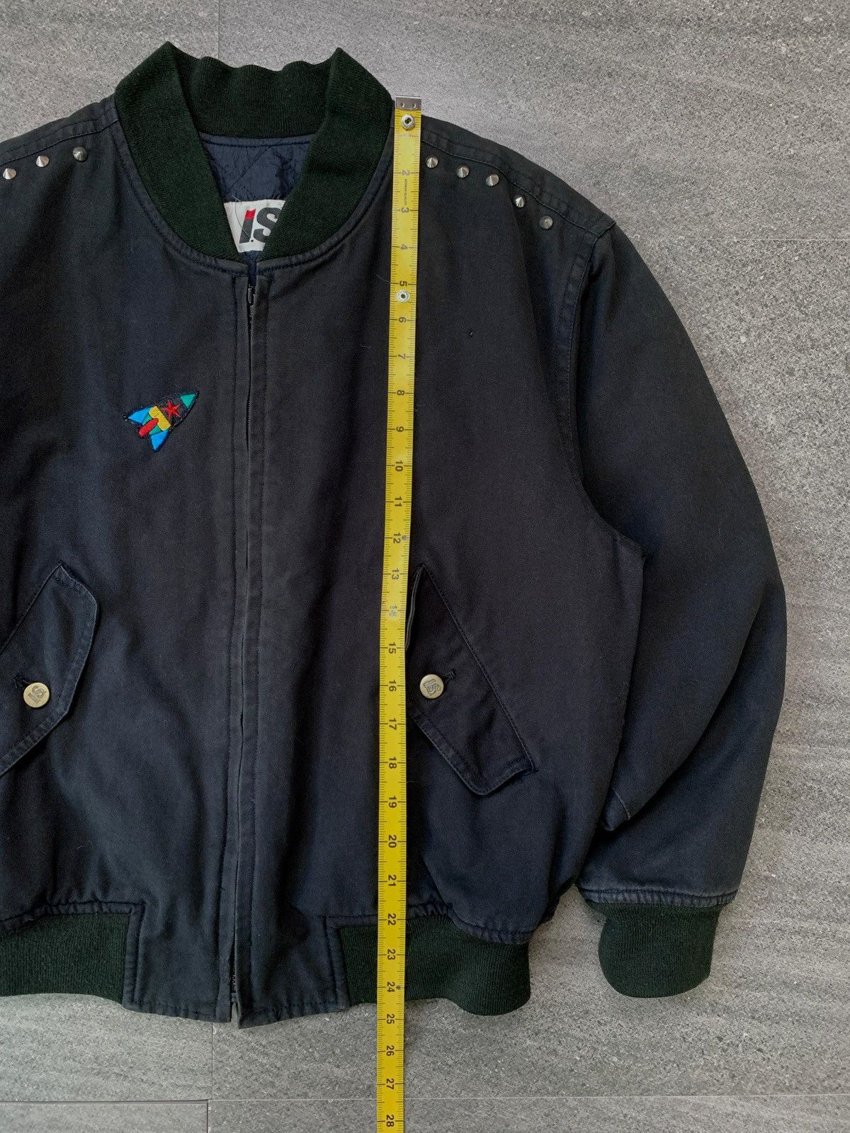 Issey Miyake FREE TAX ! 80s IS Logo Bomber Jacket Size US M / EU 48-50 / 2 - 16 Thumbnail