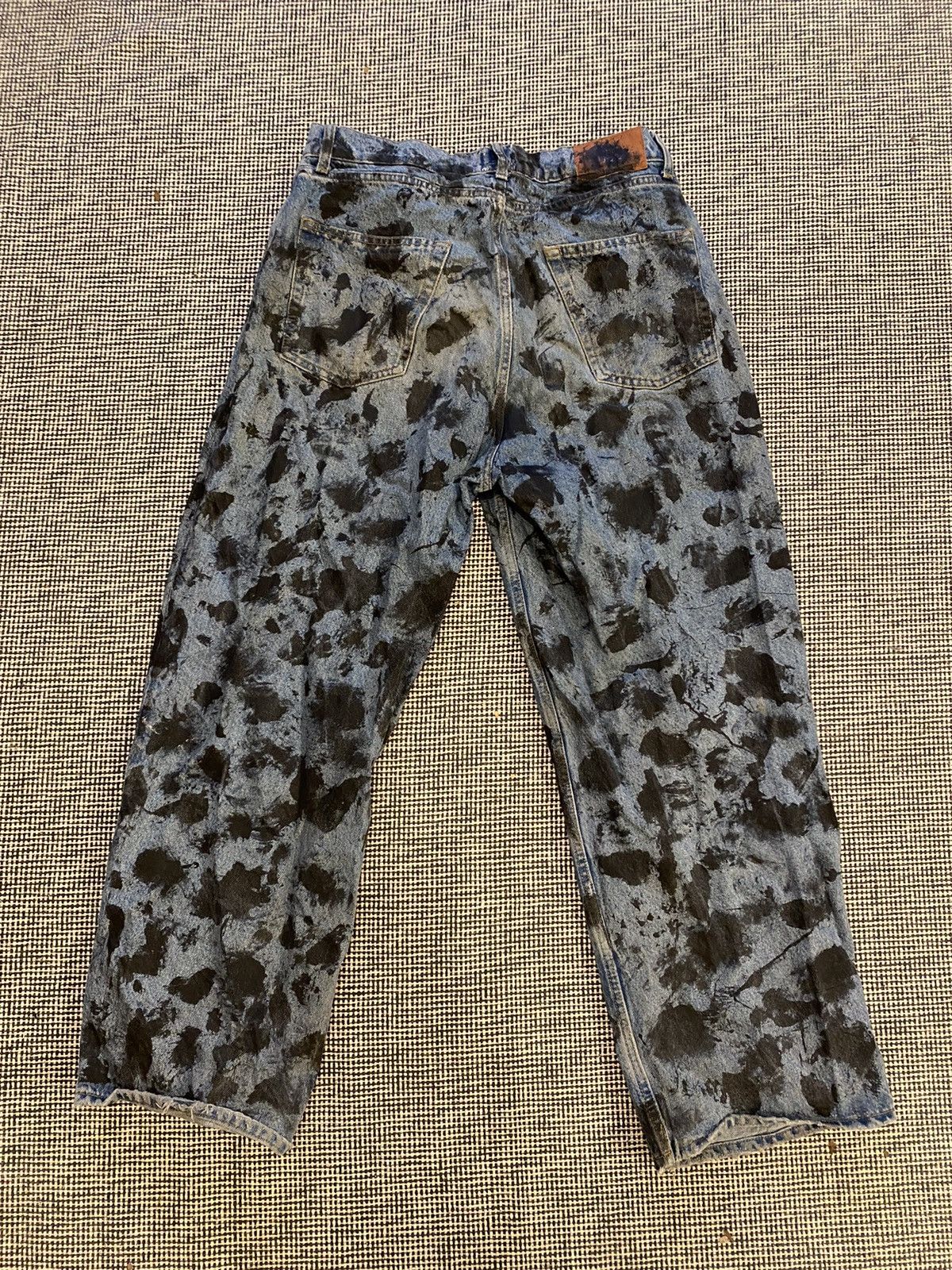 Other CUSTOM BLACK SPLASH JEANS Size US 32 / EU 48 - 1 Thumbnail