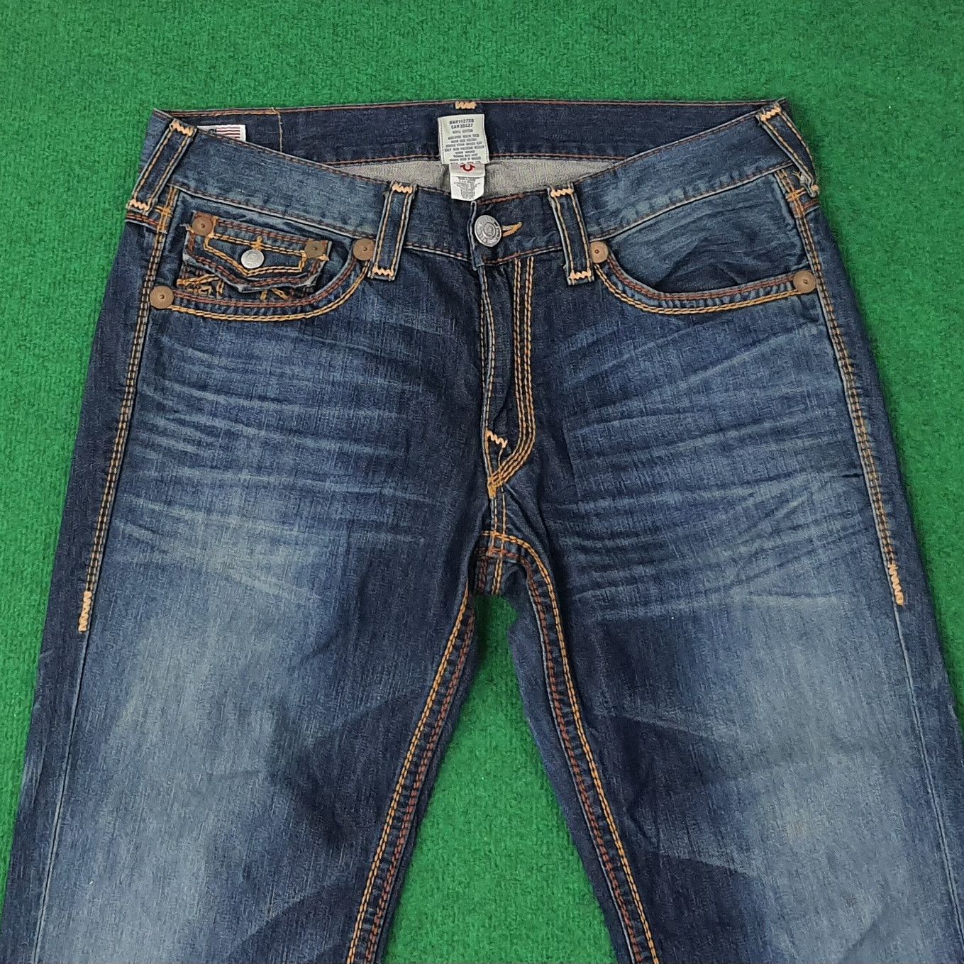 True Religion Vintage True Religion American Denim Jeans C258N2 Size US 37 - 5 Thumbnail