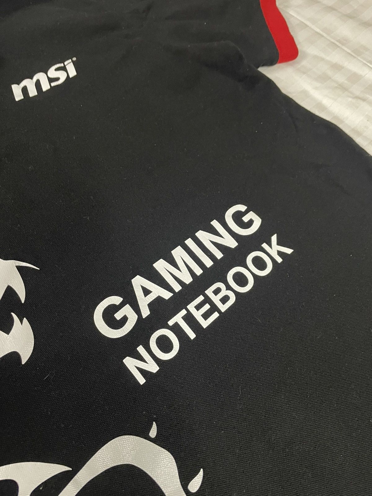 The Game Vintage Rare Archive MSI Merch Uniform Big Dragon Polo Size US L / EU 52-54 / 3 - 7 Thumbnail