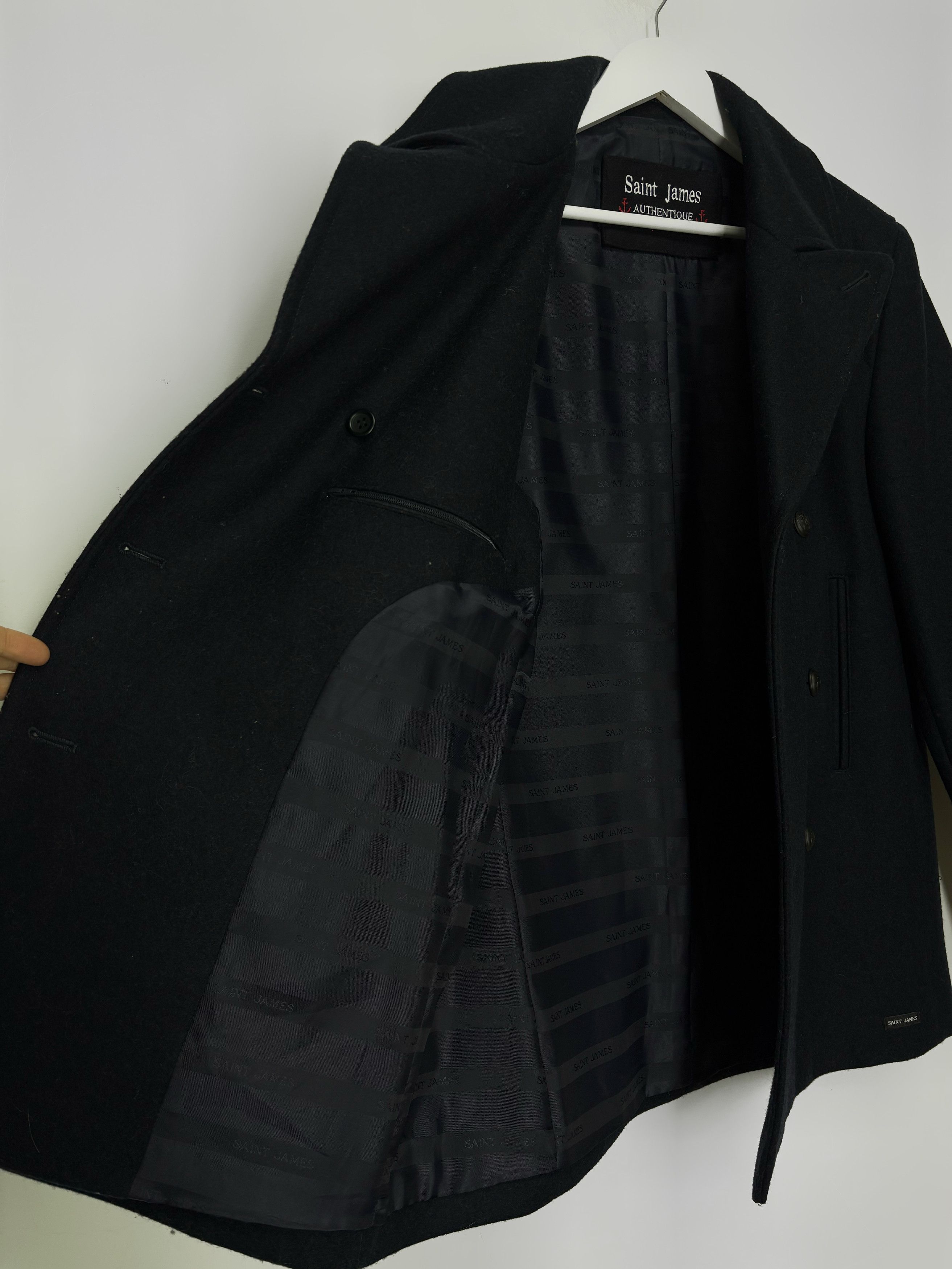 Saint James Saint James Galion Marine Officer Peacoat Double Breasted Size US S / EU 44-46 / 1 - 18 Thumbnail