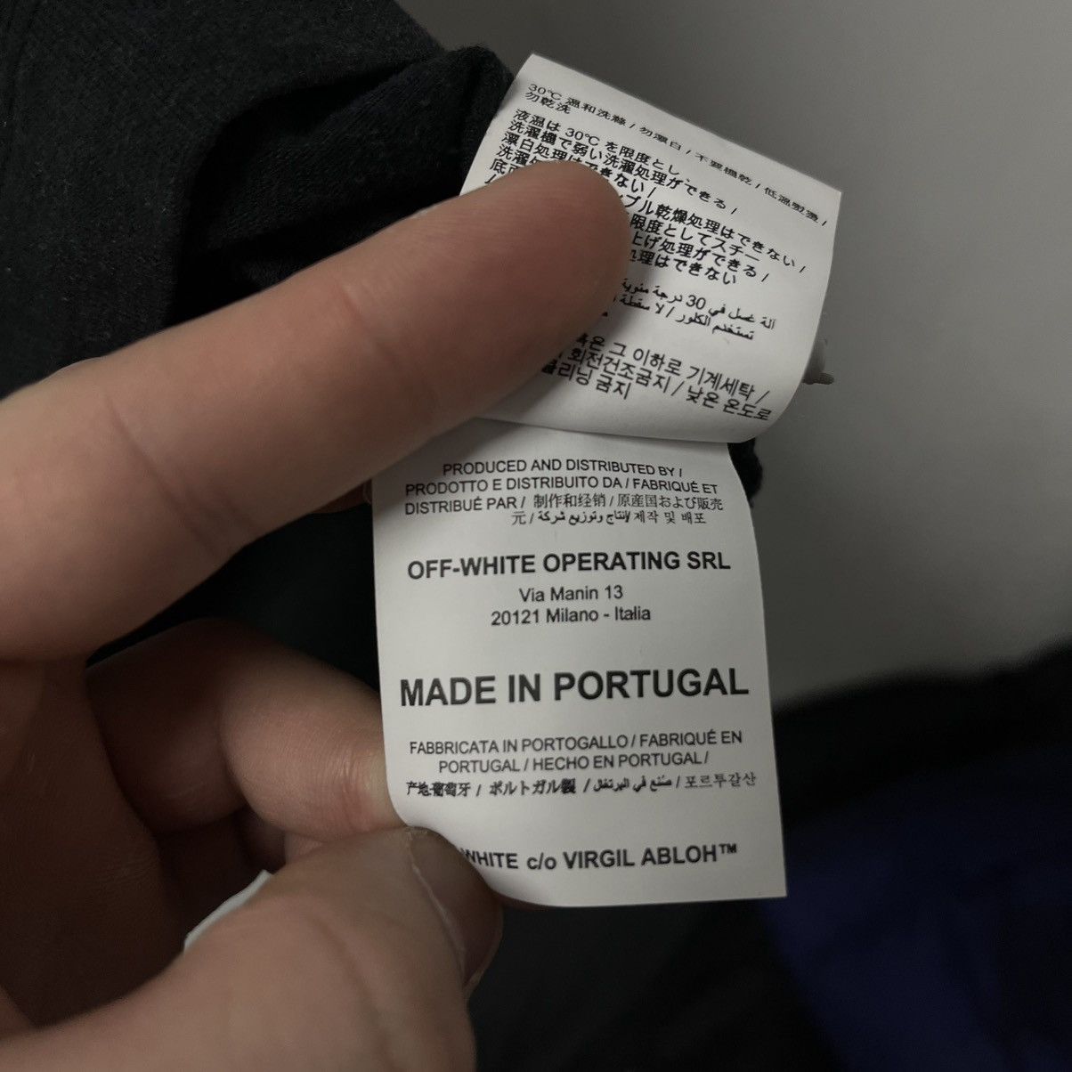 Off-White Off-White big logo t-shirt Size M Size US M / EU 48-50 / 2 - 15 Thumbnail