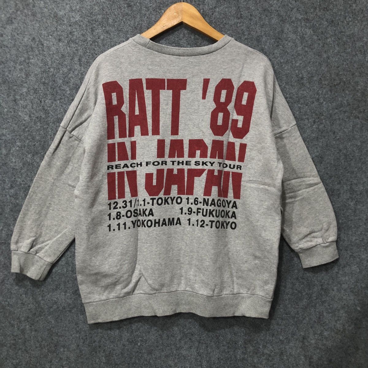 Vintage Vintage Ratt Sweatshirt Size US M / EU 48-50 / 2 - 4 Thumbnail
