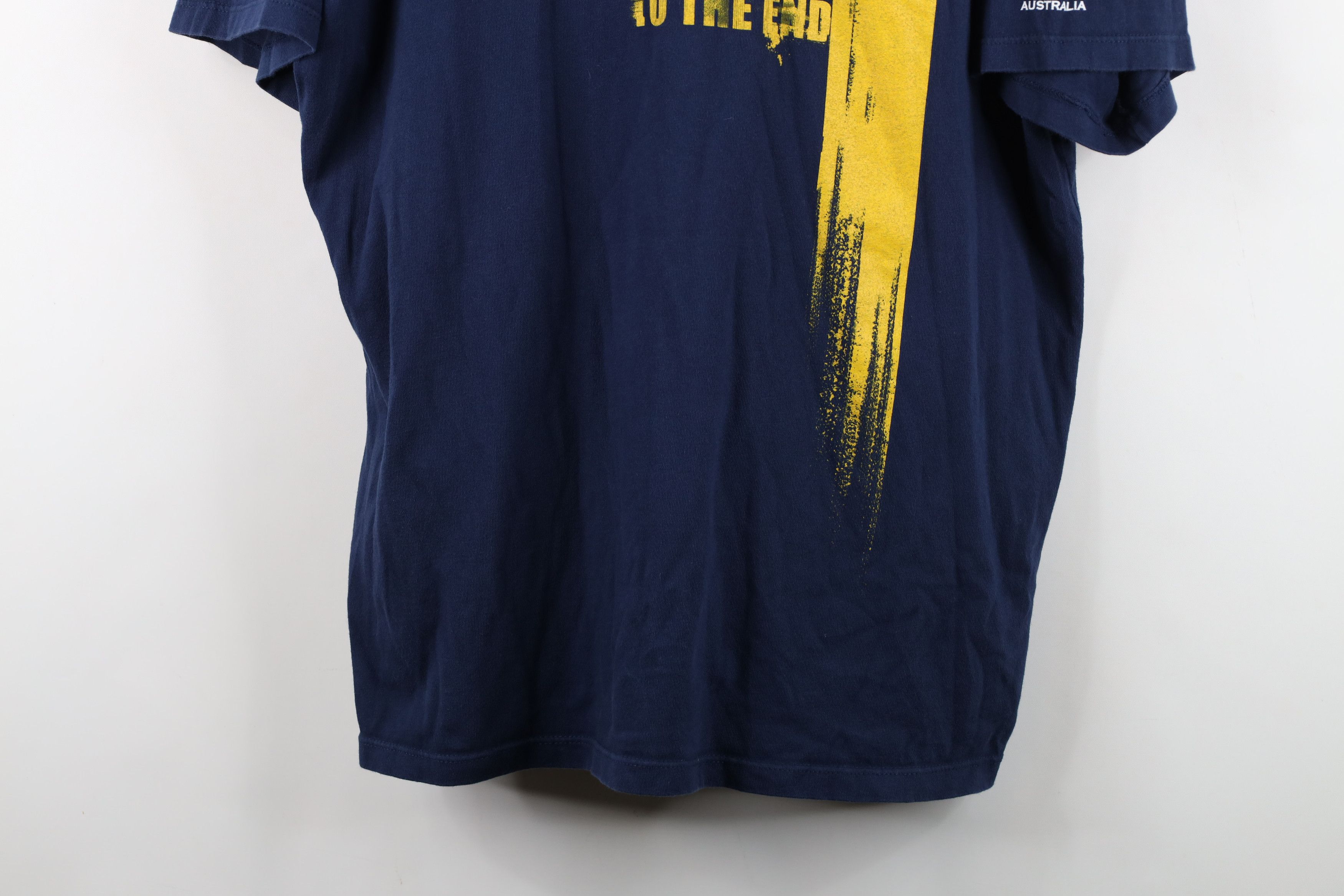 Nike Vintage Nike Swoosh Australia National Team Soccer T-Shirt Size US L / EU 52-54 / 3 - 3 Thumbnail