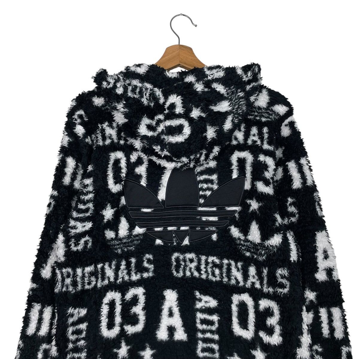 Adidas Adidas Fullprint Fleece Zipper Hoodie Size US M / EU 48-50 / 2 - 8 Thumbnail
