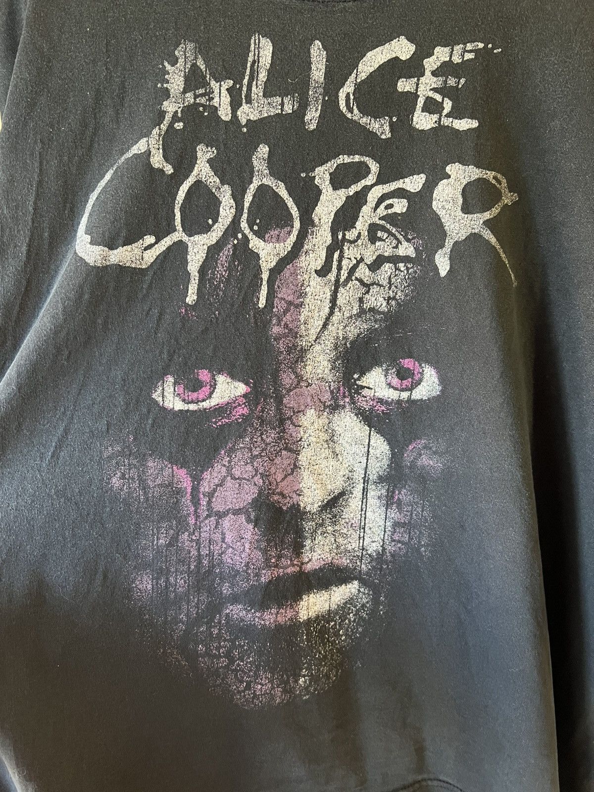 Band Tees × Vintage Alice Cooper 2009 Tour Vintage T-shirt Size US XL / EU 56 / 4 - 2 Thumbnail