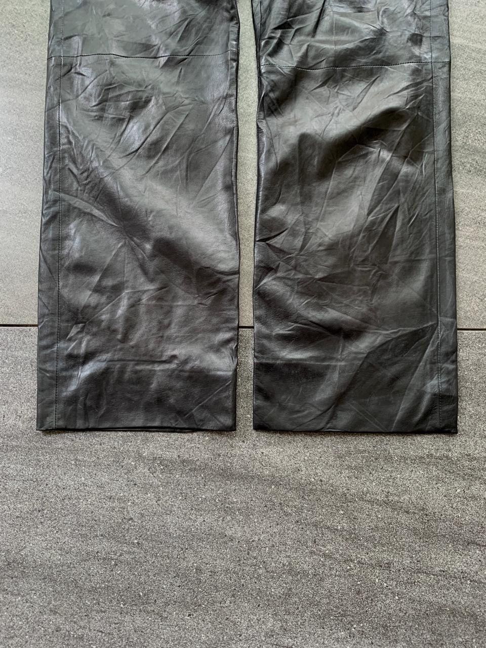 Gucci FREE TAX! Leather Trousers by Tom Ford Size US 29 - 3 Thumbnail