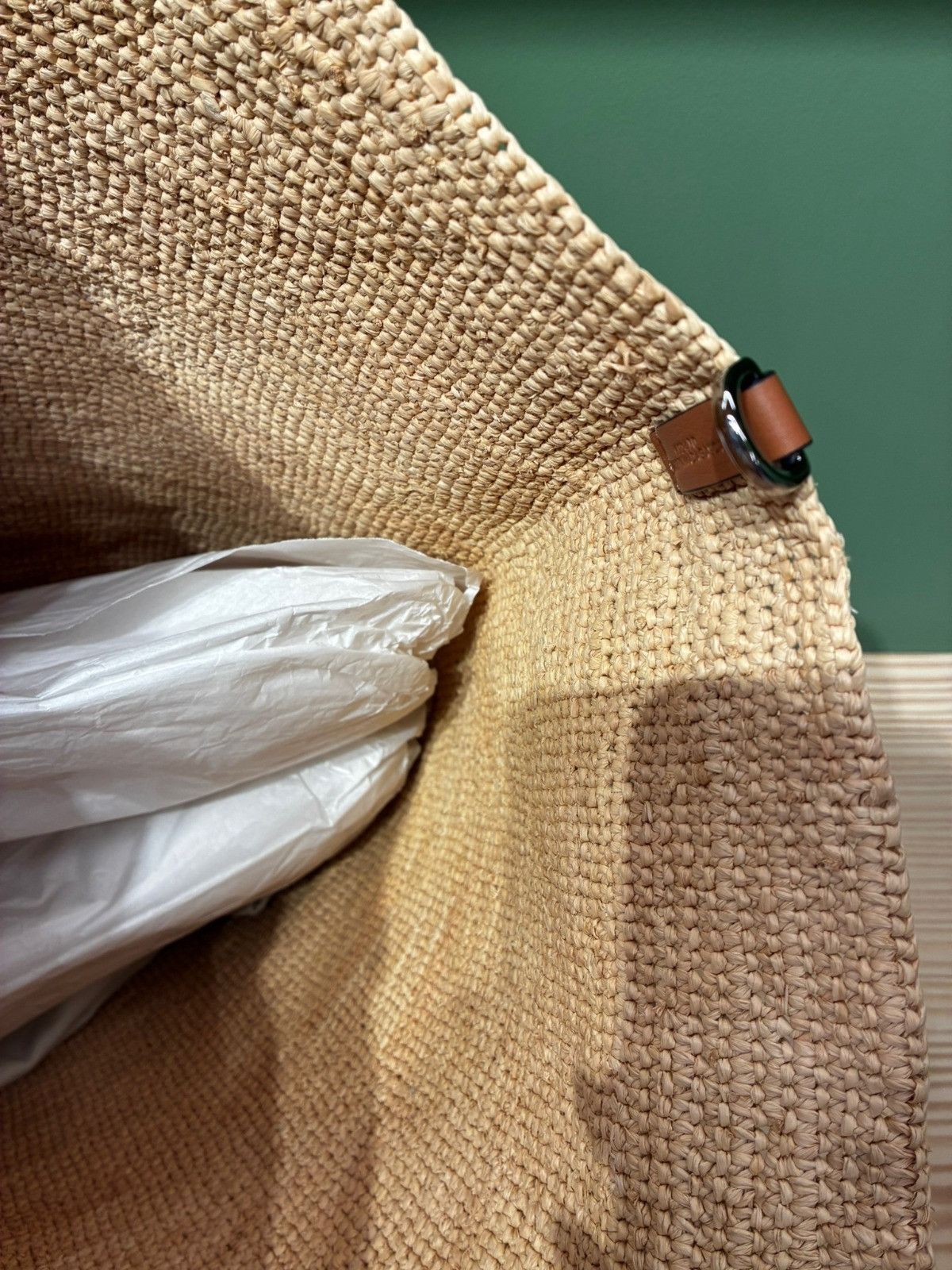 Loewe o1in1g0426 Size: OS / Slit Large Bag in Beige Size ONE SIZE - 3 Thumbnail