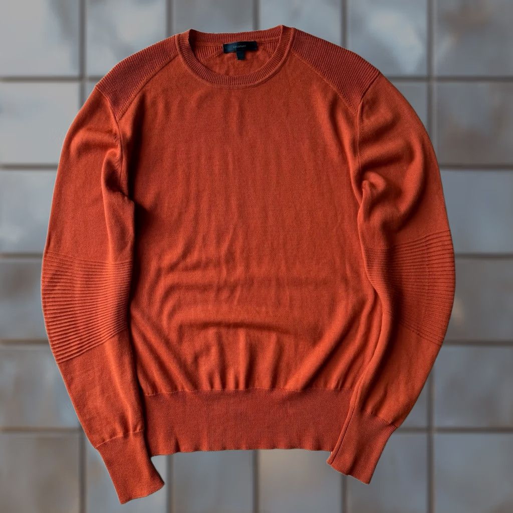 Belstaff VINTAGE Belstaff Sweater Womens M Orange Lightweight Wool Pullover Made in Italy Size M / US 6-8 / IT 42-44 - 1 Thumbnail