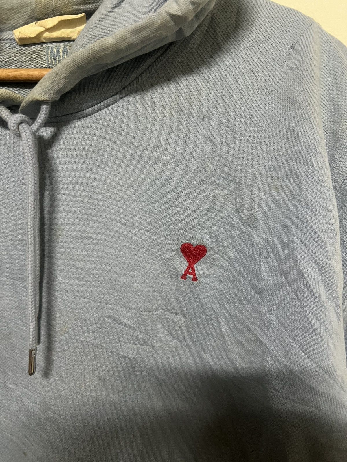 AMI AMI Paris Hoodie with Ami Ceoir embroidery Size US L / EU 52-54 / 3 - 4 Thumbnail