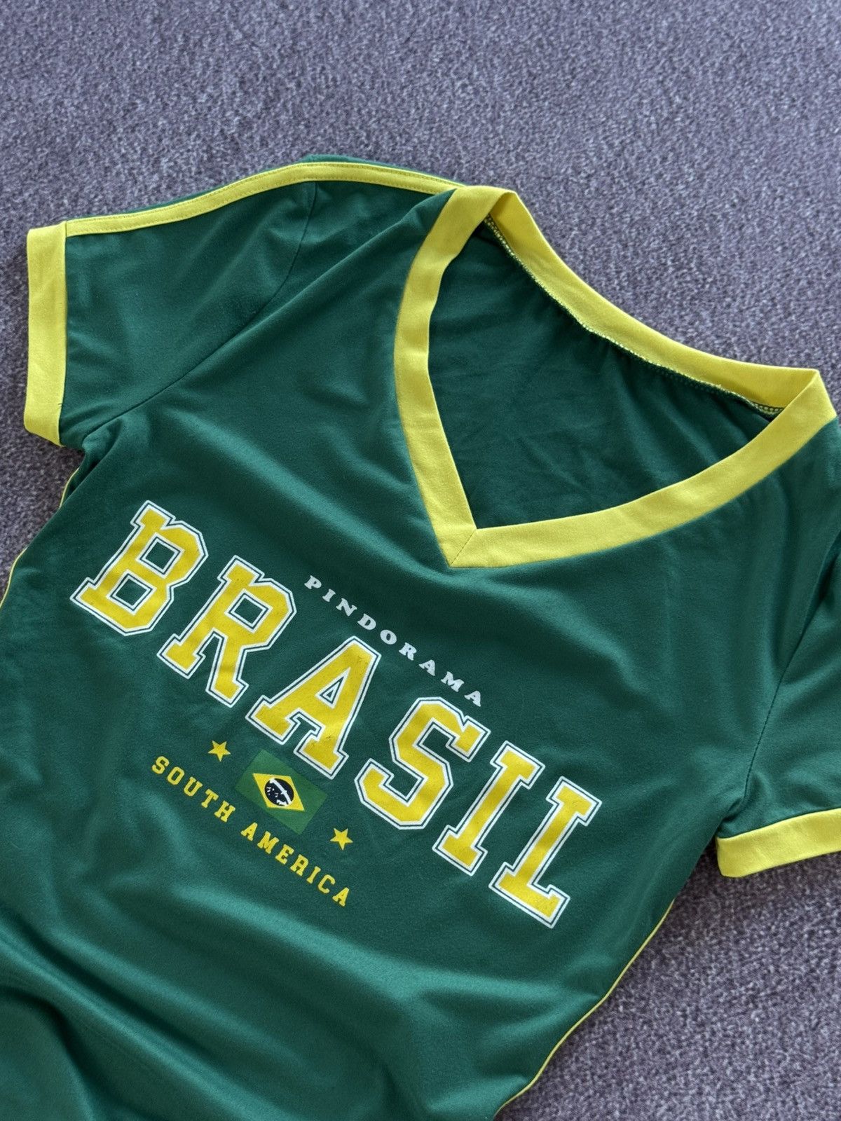 Hysteric Glamour Vintage Brasil Y2K Gorgeous Bright Logo Tank Top T-Shirt Size M / US 6-8 / IT 42-44 - 6 Thumbnail