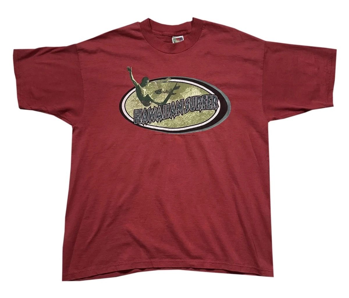Vintage Vintage Hawaiian Surfer T Shirt (Size XL) Size US XL / EU 56 / 4 - 1 Thumbnail