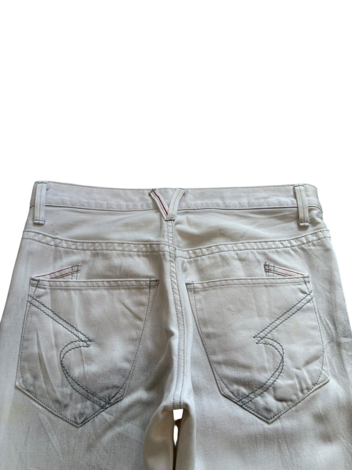 semanticdesign Vintage Semantic Design Charcoal Wash Ripped Bootcut Jeans Size 30" / US 8 / IT 44 - 8 Thumbnail