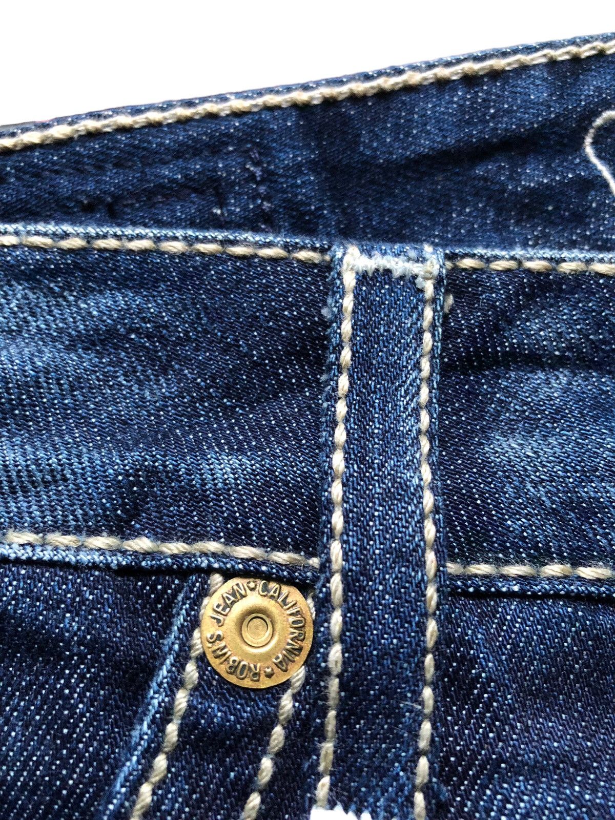 Robins Jeans Robin Jeans studded leather pocket denim pants Size US 32 / EU 48 - 6 Thumbnail