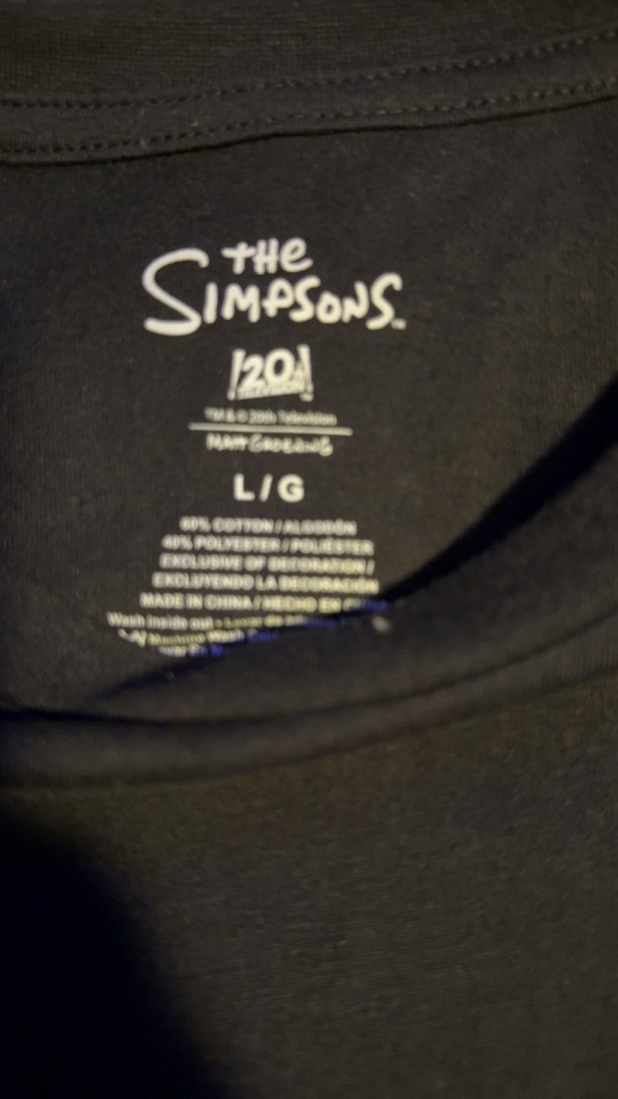 Other the simpsons black tee Size US L / EU 52-54 / 3 - 2 Thumbnail