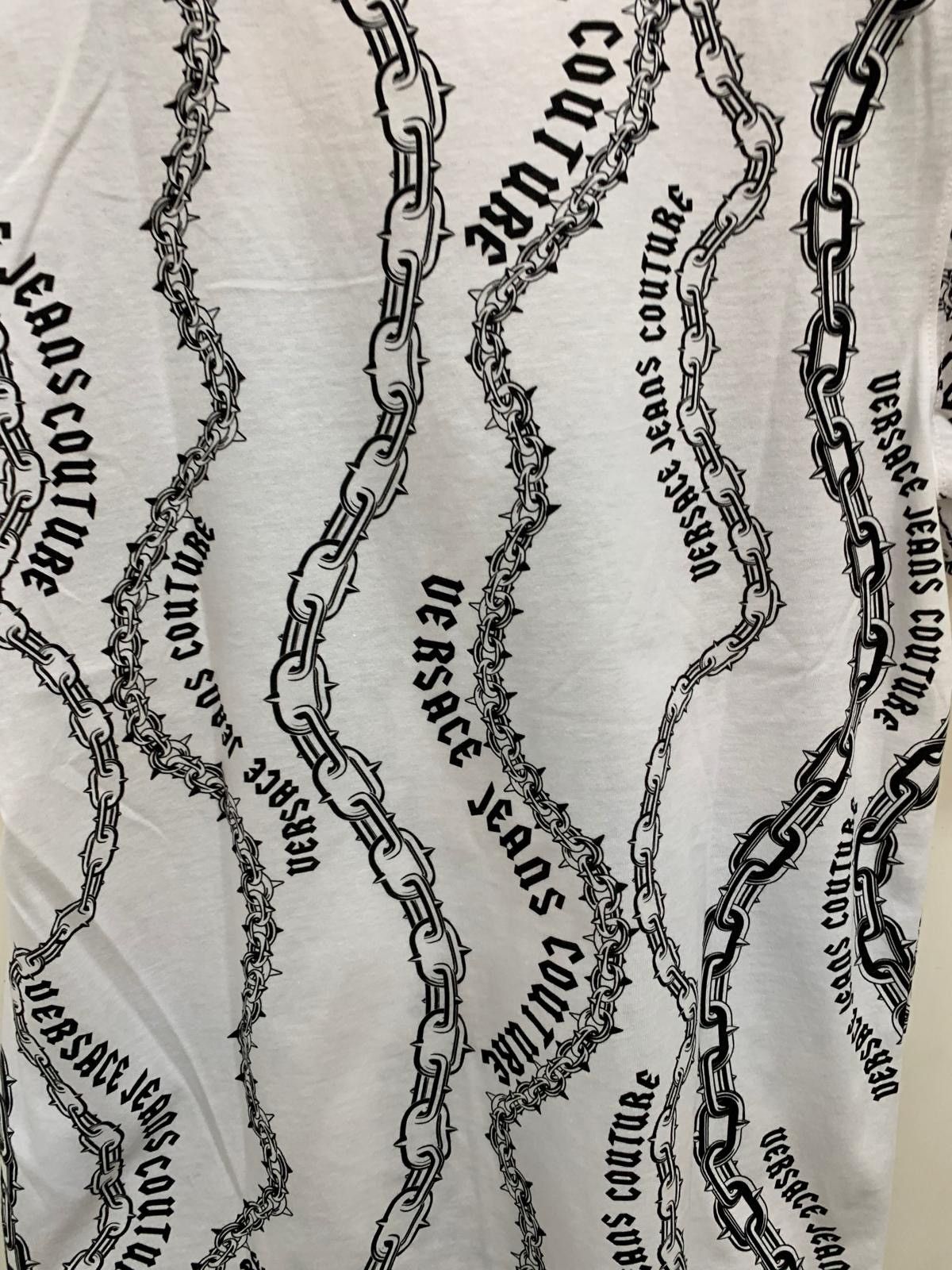 Versace Jeans Couture Jersey Print Chain Couture Versace Jeans Culture T-shirt L, Size US L / EU 52-54 / 3 - 14 Thumbnail