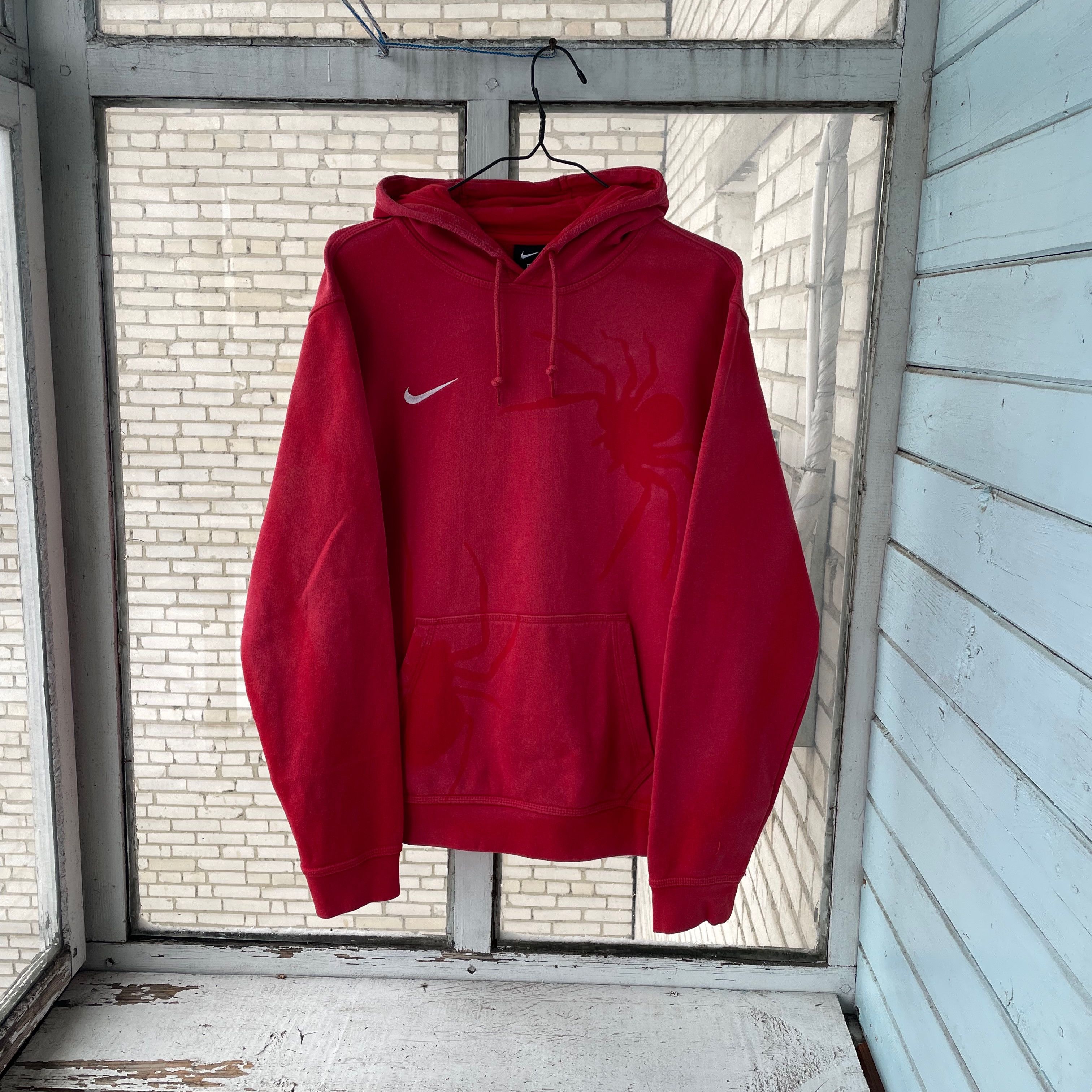 Nike Nike faded hoodie spider opium y2k alt grunge swoosh Size US L / EU 52-54 / 3 - 3 Thumbnail