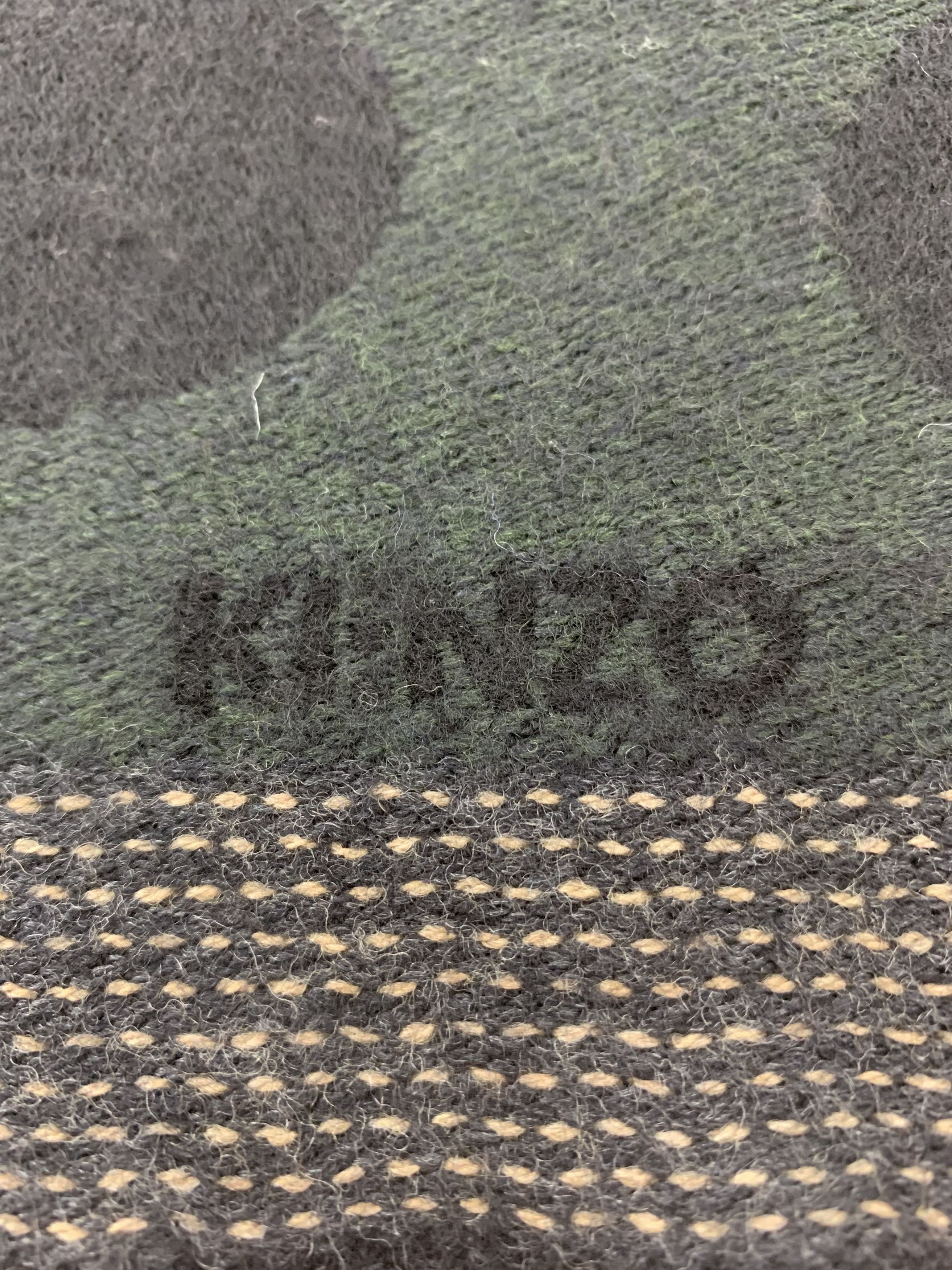 Kenzo Kenzo Scarf Wool Muffler Neck Wrap BL3098 Size ONE SIZE - 4 Thumbnail
